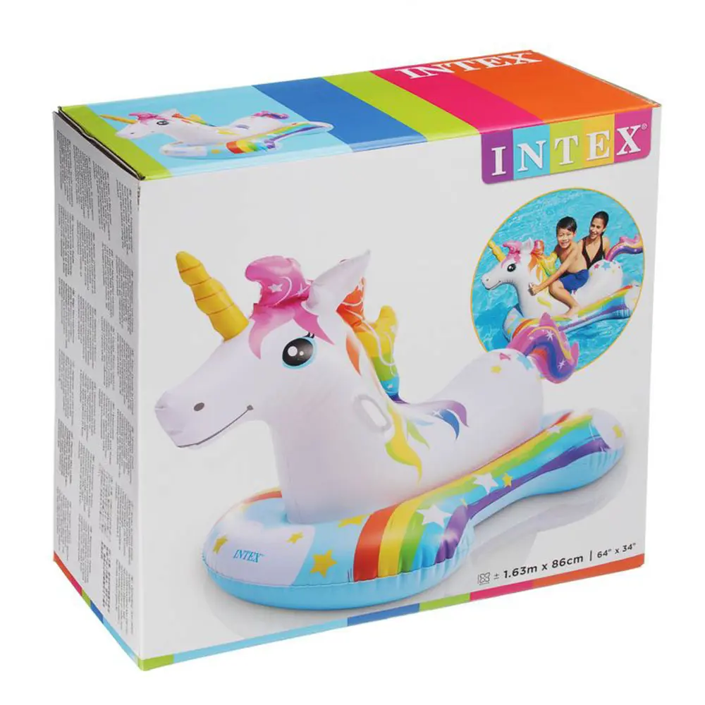 Intex Sihirli Unicorn Binici 163x86 cm IBN57552