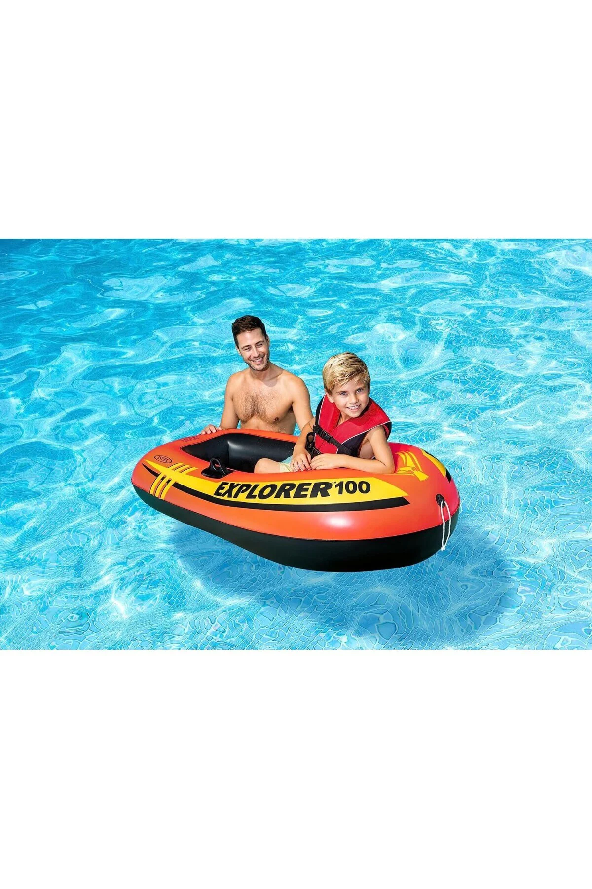 İntex Tek Kişilik Explorer Bot 100(147x84x36)