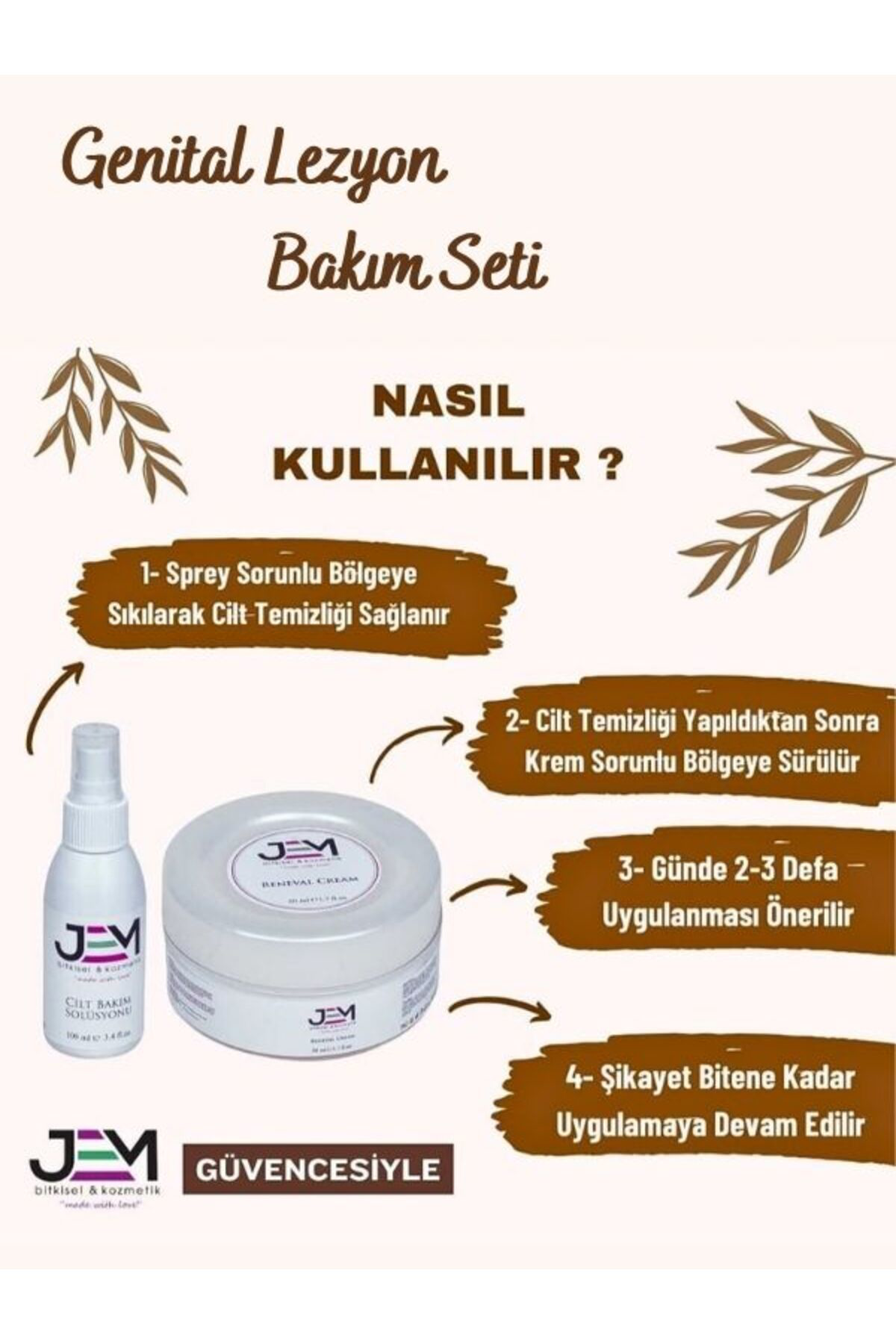 Intim Bakım Spreyi Genital Siğil Ilacı Sigil Seti