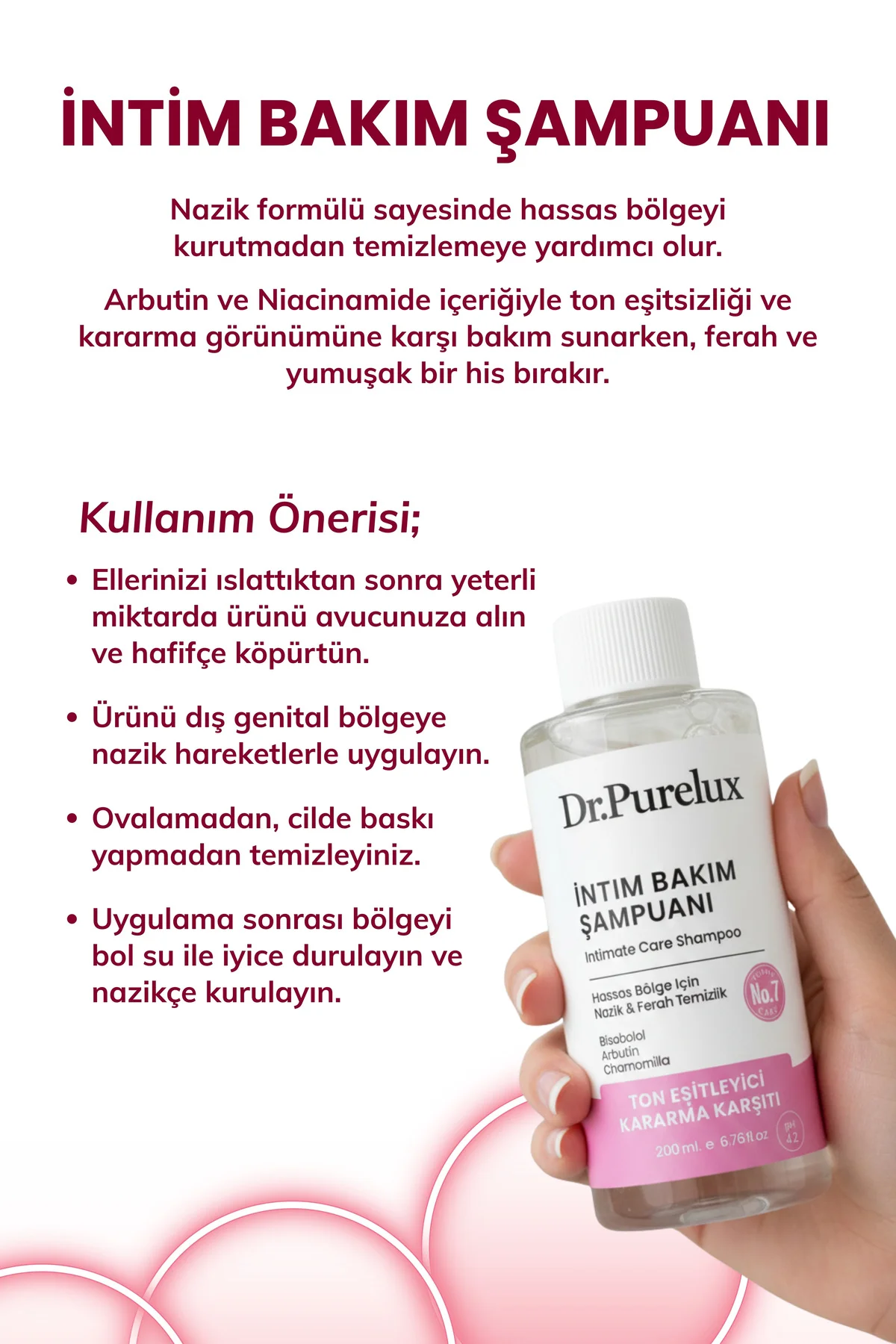 İntim Bölge İçin Arbutin & Niacinamide Ton Eşitlemeye Yardımcı ve