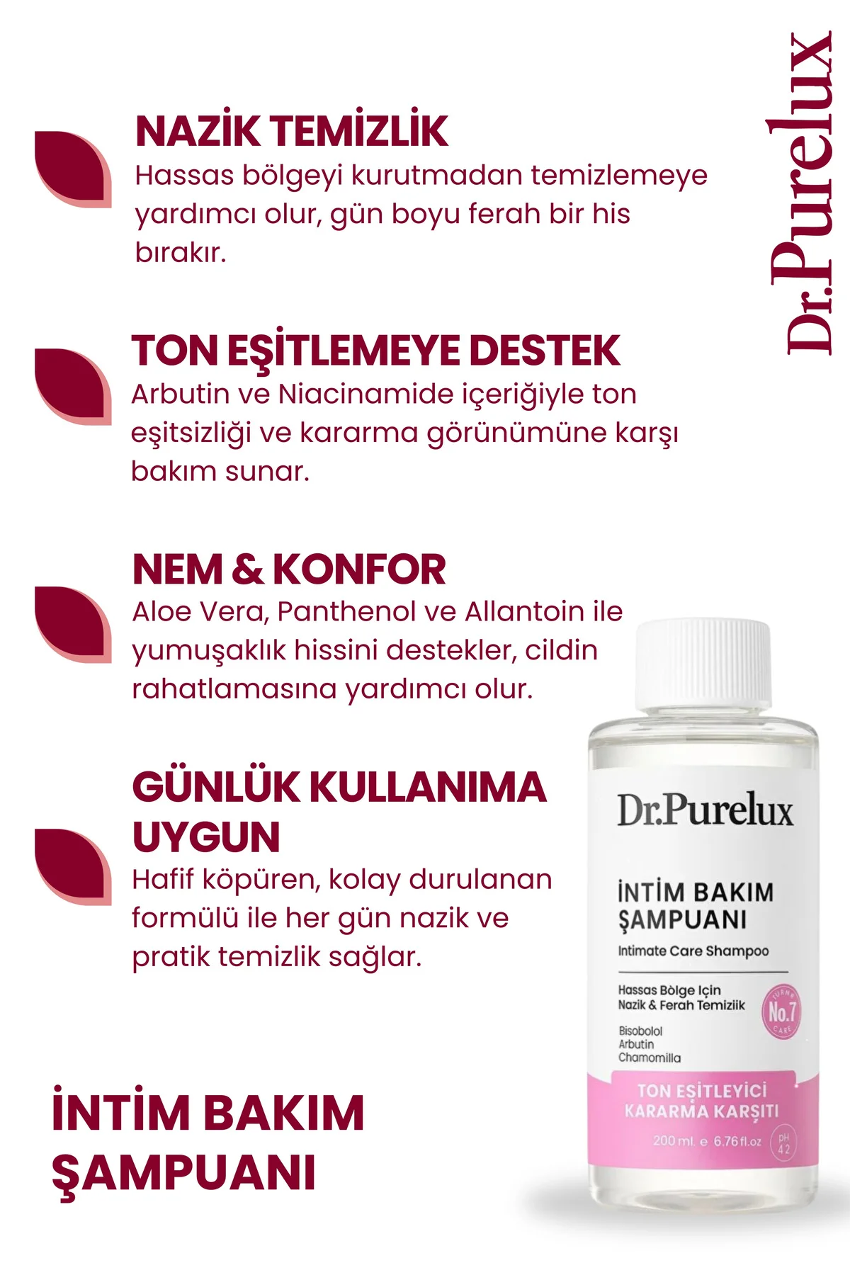 İntim Bölge İçin Arbutin & Niacinamide Ton Eşitlemeye Yardımcı ve