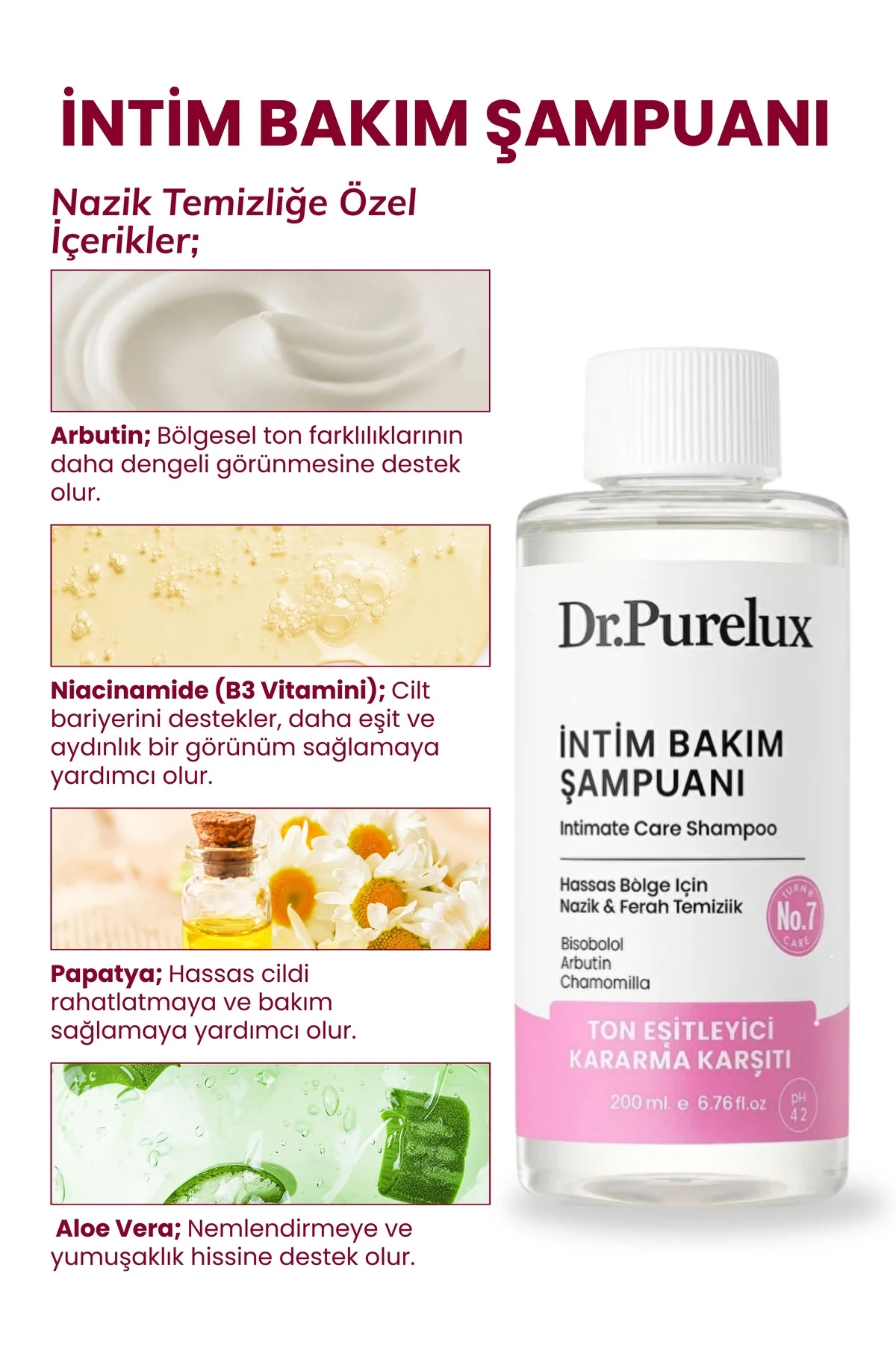 İntim Bölge İçin Arbutin & Niacinamide Ton Eşitlemeye Yardımcı ve