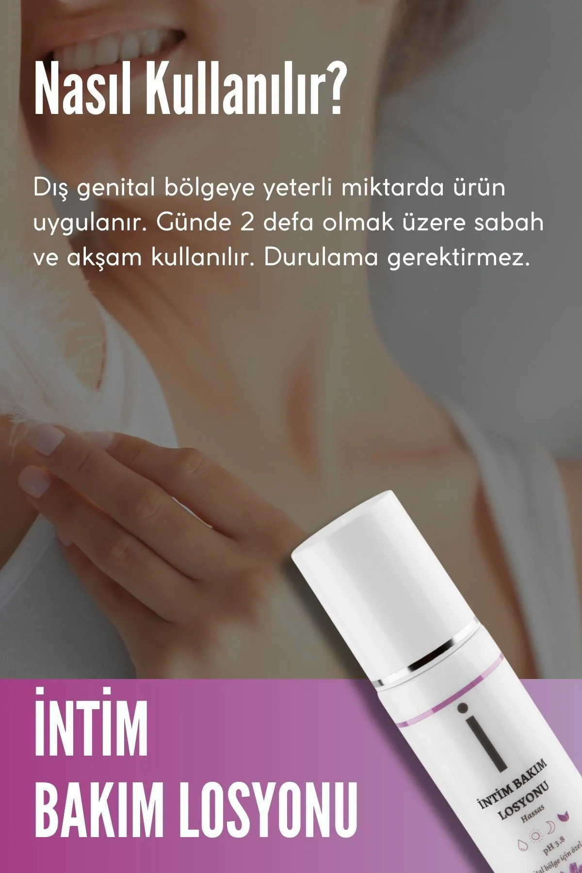 Intim Genital Bölge Akıntı , Yanma ve Koku Gidermeye Yardımcı Los