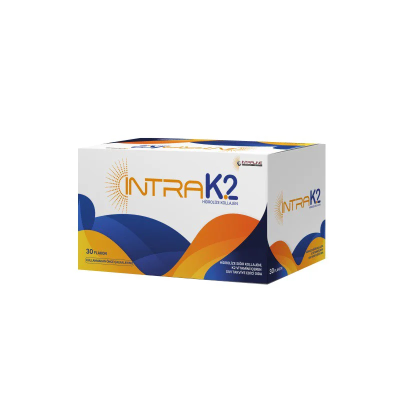 Intra K2 Enzimatik Hidrolize Sığır Kollajeni 30ml x 30 Flakon Intra K2 Enzimatik Hidrolize Sığır Kollajeni 30ml x 30 Flakon
