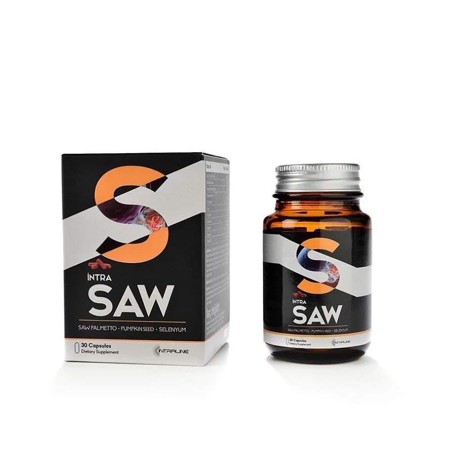 IntraSAW Saw Palmetto Pumpkin Seed Selenyum 30 Kapsül
