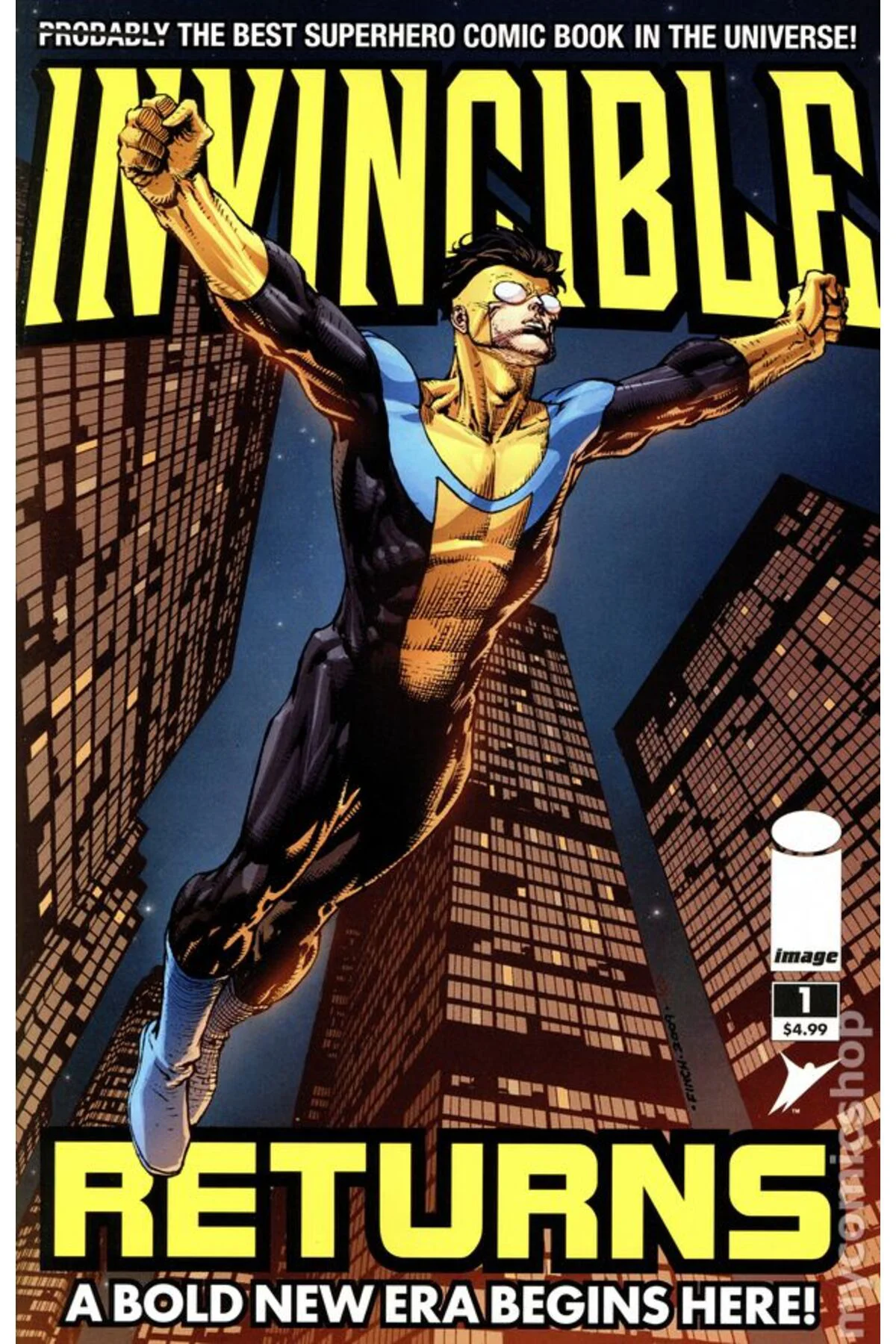 Invincible Returns Facsimile Edition #1A (ingilizce)