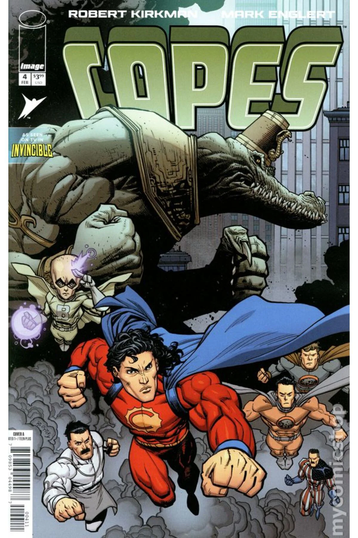 Invincible Universe Capes #4A (ingilizce)