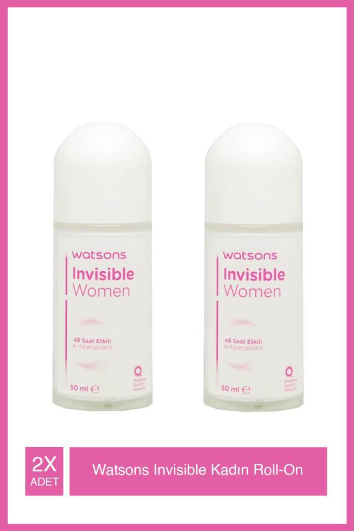 Invisible 48 Saat Etkili Kadın Roll-On 50 Ml X2 Adet