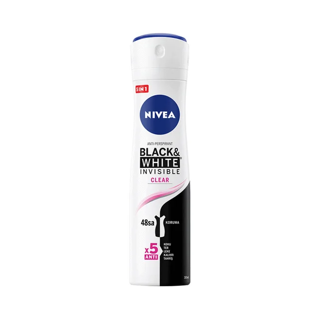 Invisible Black&White Clear Deo Bayan 150ml - Leke Bırakmayan Deodorant Fiyatı, Yorumları ve Özellikleri