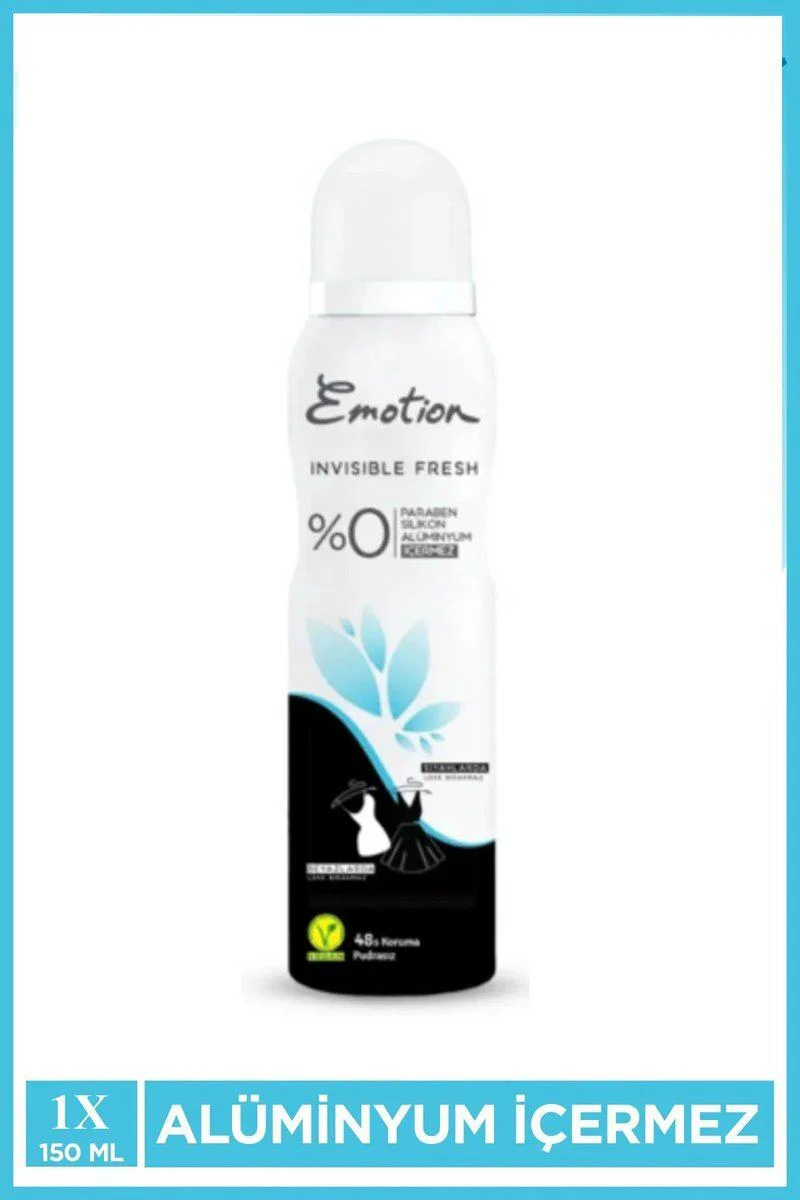 Invisible Fresh Deodorant – 48 Saat Koruma, Alüminsyumsuz, Vegan, Leke Bırakmaz Fiyatı, Yorumları ve Özellikleri