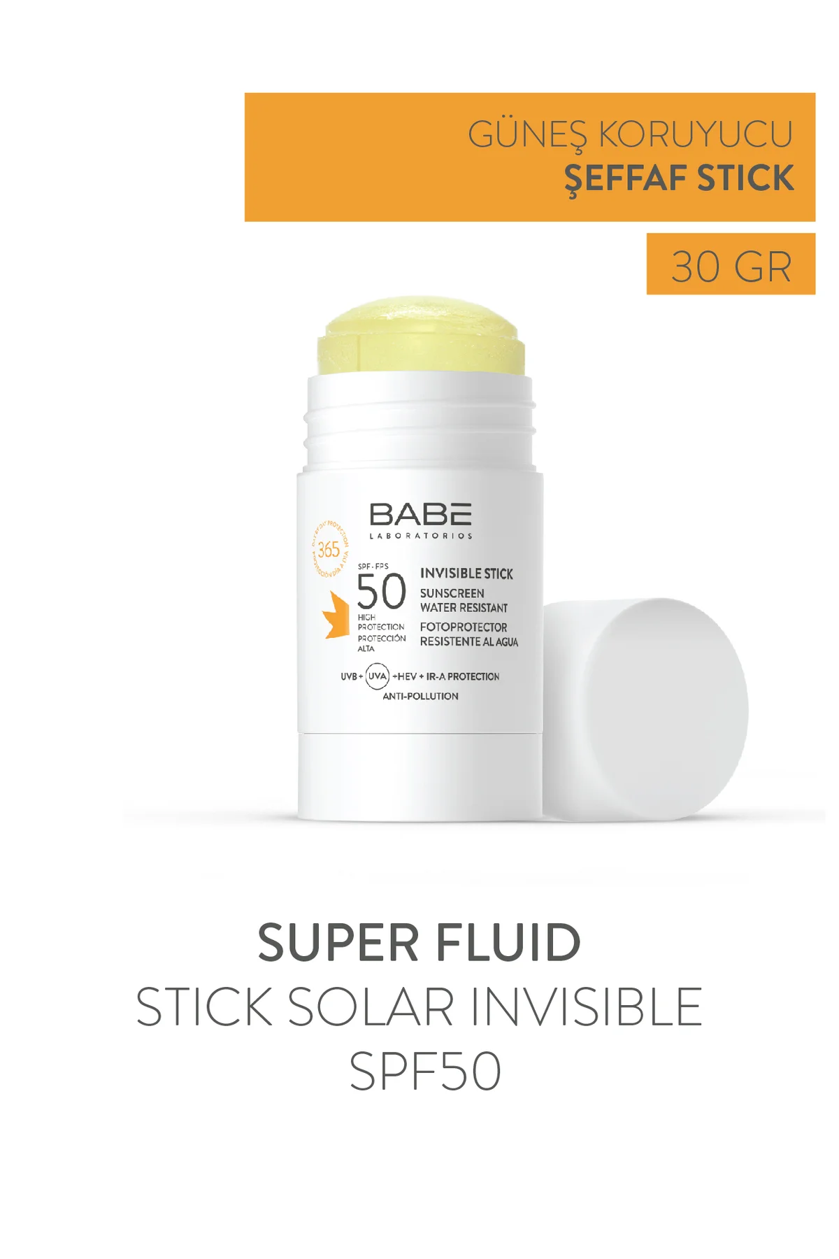 Invısıble Stıck Sunscreen Spf 50 30 gr