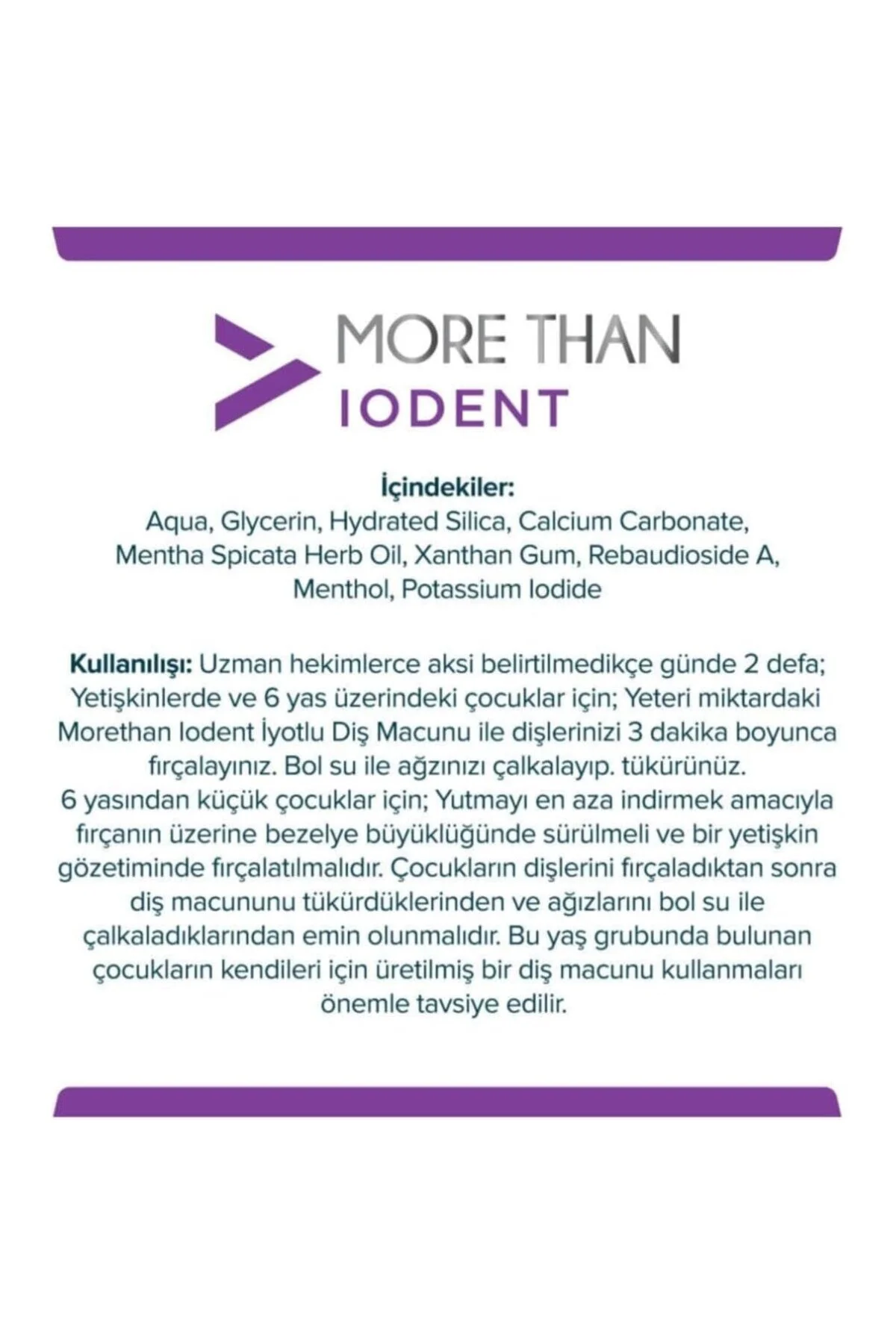 Iodent Diş Macunu 100 gr