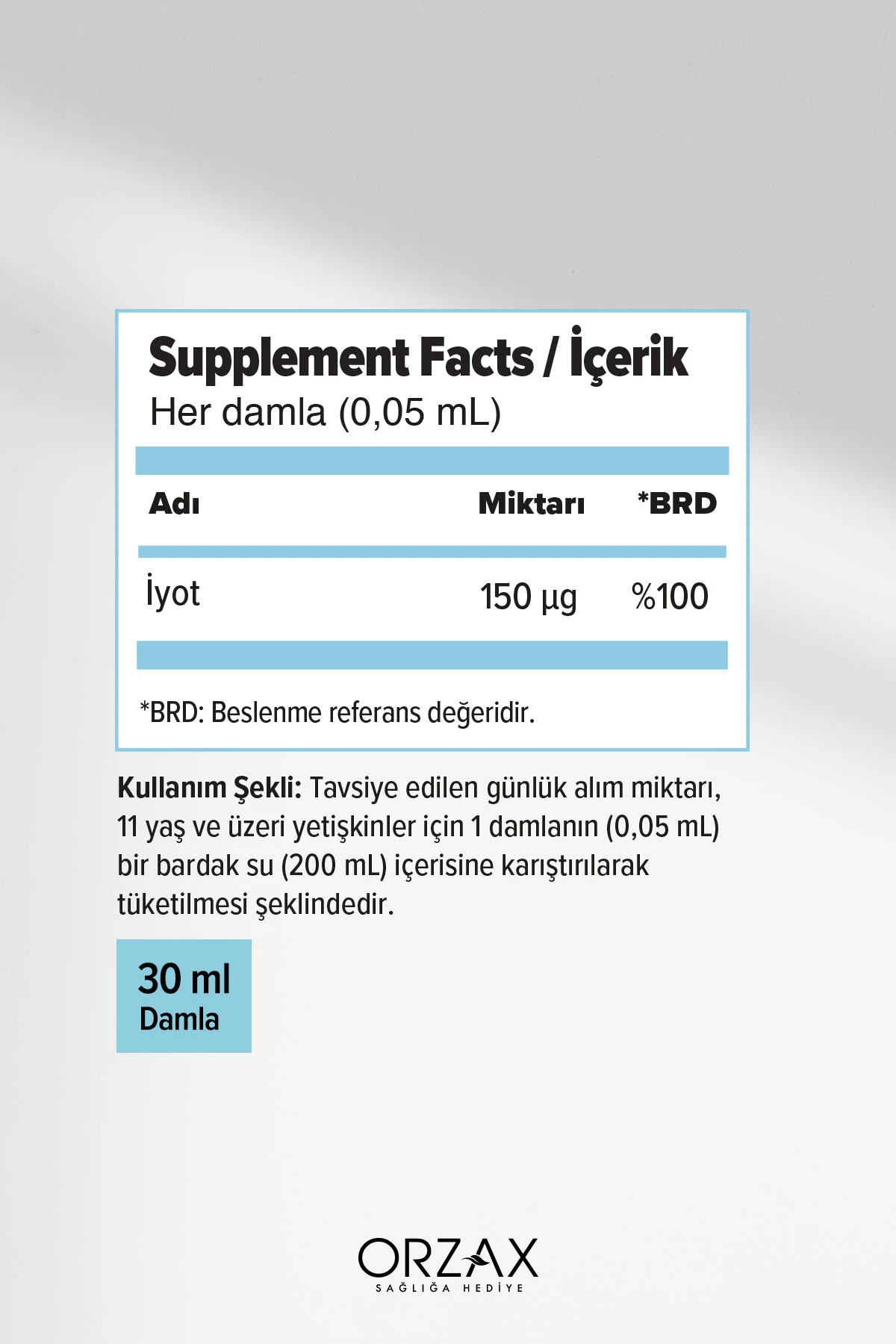 Iodine 150 Ug Iyot 30 Ml