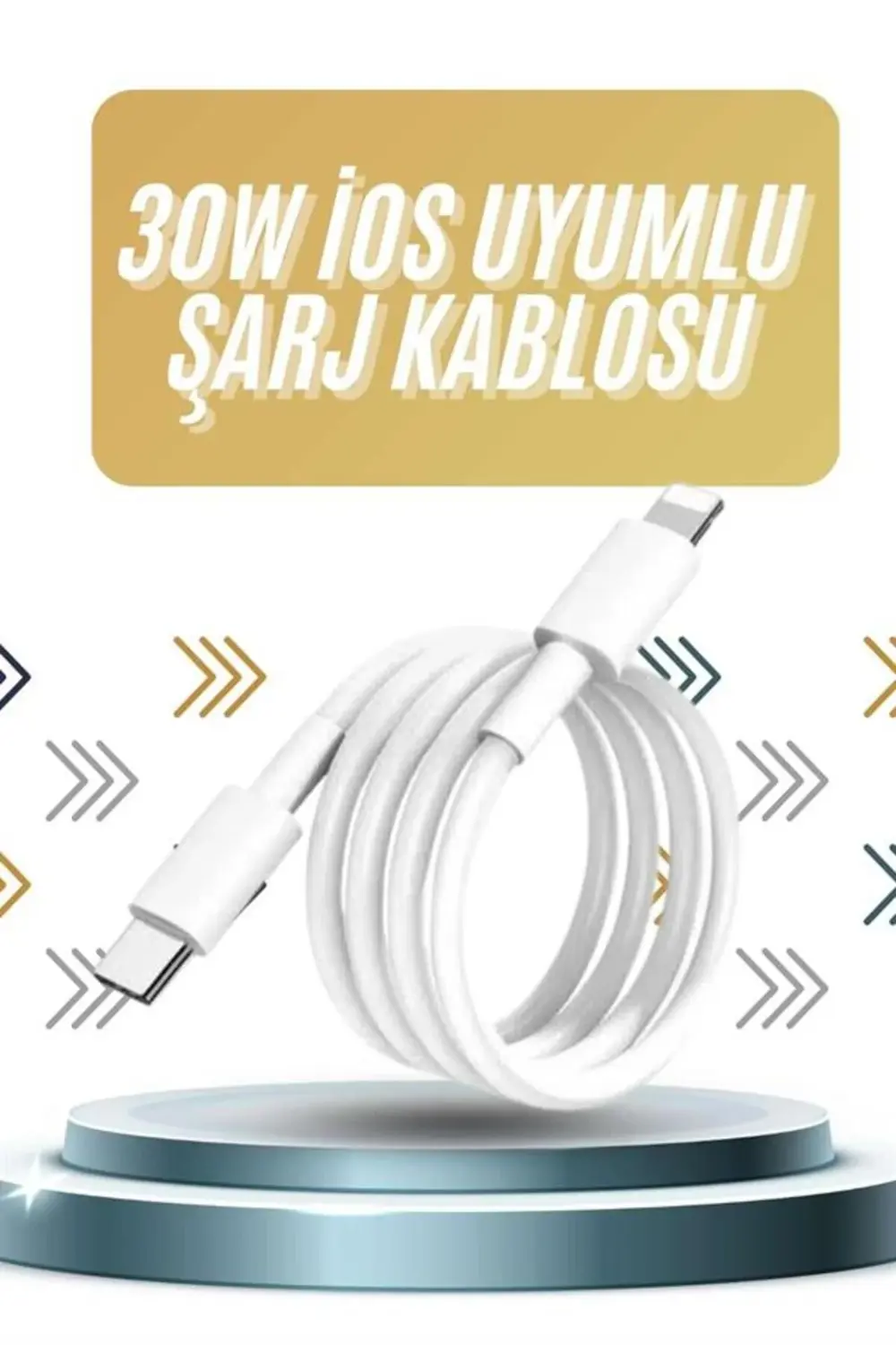 IOS Tüm Serilerle Uyumlu 30W Hızlı Şarj Aleti 11 12 13 14/Pro Max