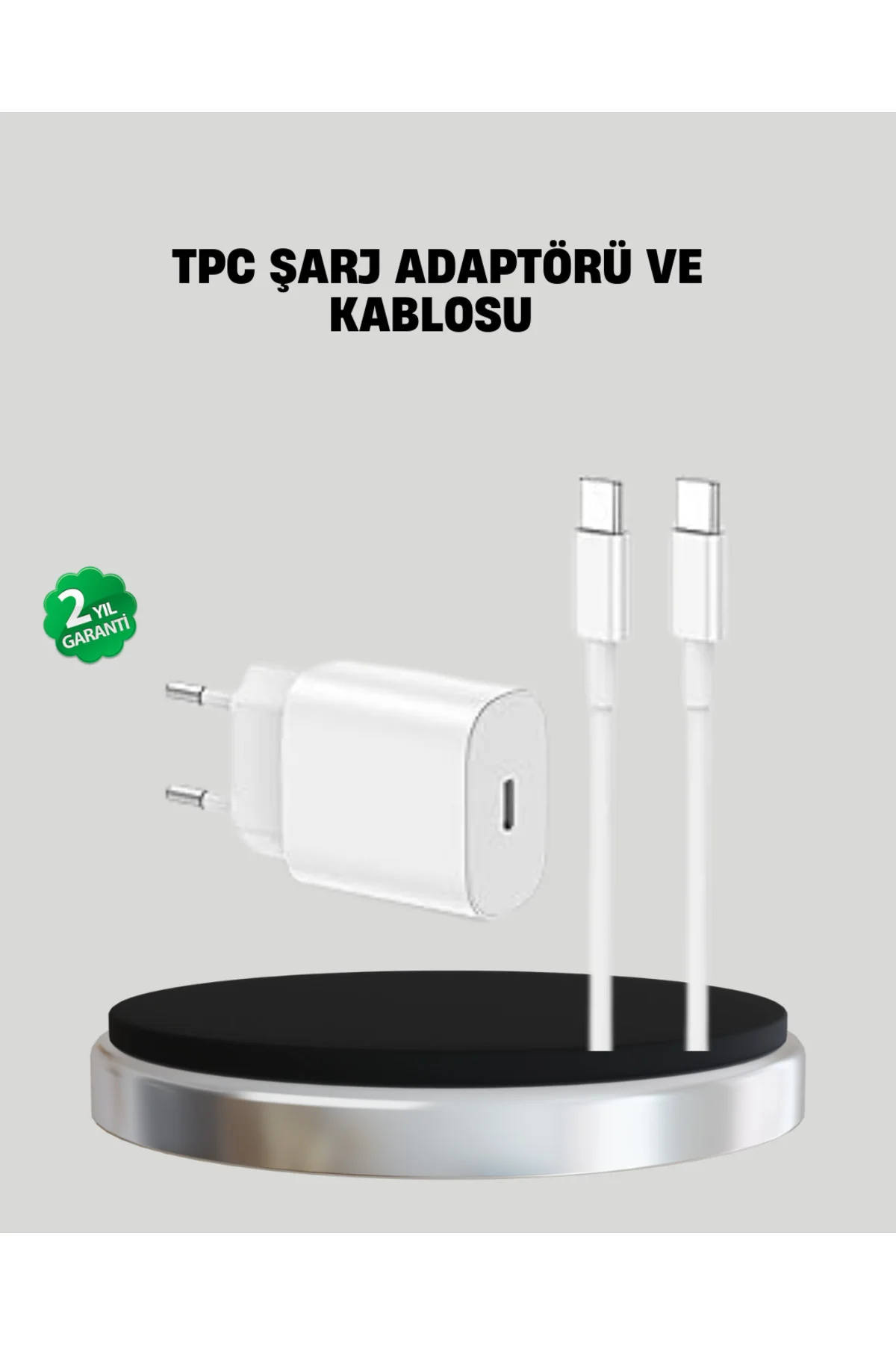 iOS Uyumlu 20W USB-C Hızlı Şarj Cihazı Telefon ve Tablet İçin