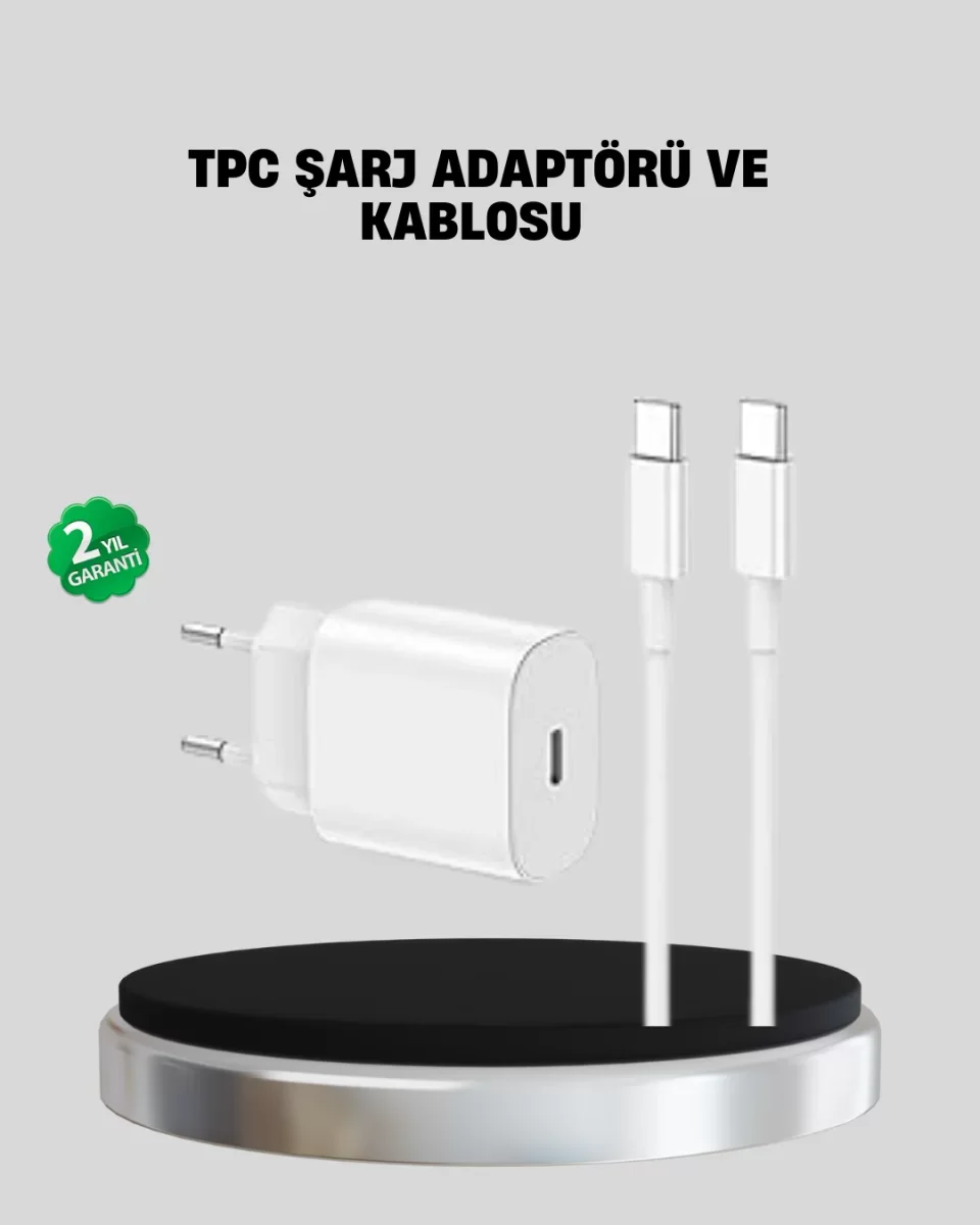 iOS Uyumlu 20W USB-C Hızlı Şarj Cihazı Telefon ve Tablet İçin - L