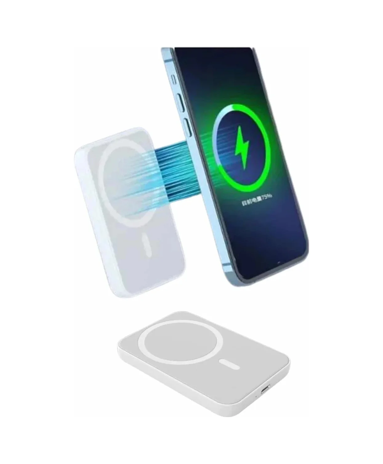 İos Uyumlu Magsafe Kablosuz 15w Şarj Powerbank Magesafe Diğer