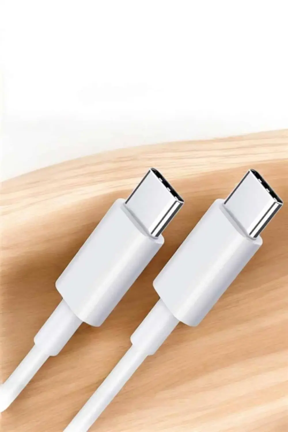 İOS Uyumlu Type-C Girişli Hızlı Şarj 15/15 Pro Max Adaptör ve Kab