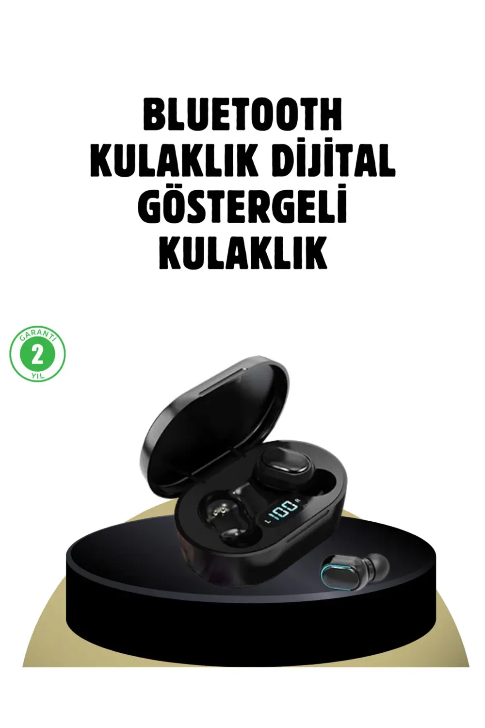 iOS ve Android Uyumlu Bluetooth 5.0 Kulaklık