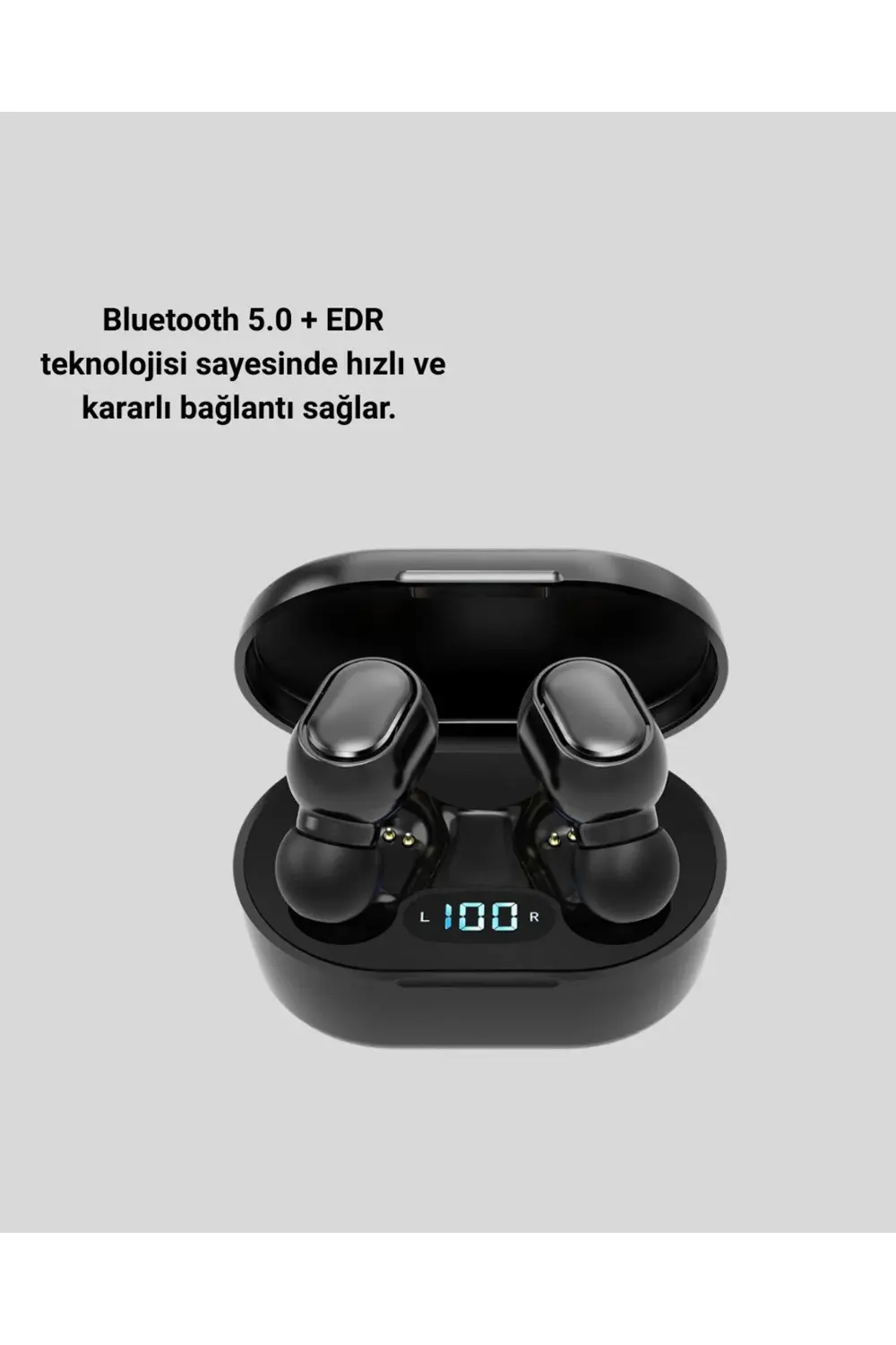 iOS ve Android Uyumlu Bluetooth 5.0 Kulaklık