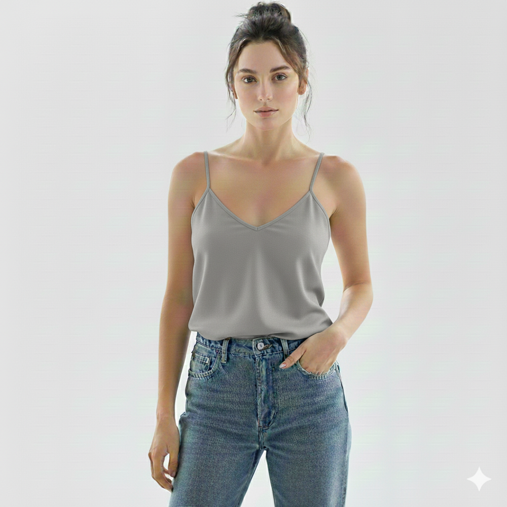 İp Askılı Bambu Atlet