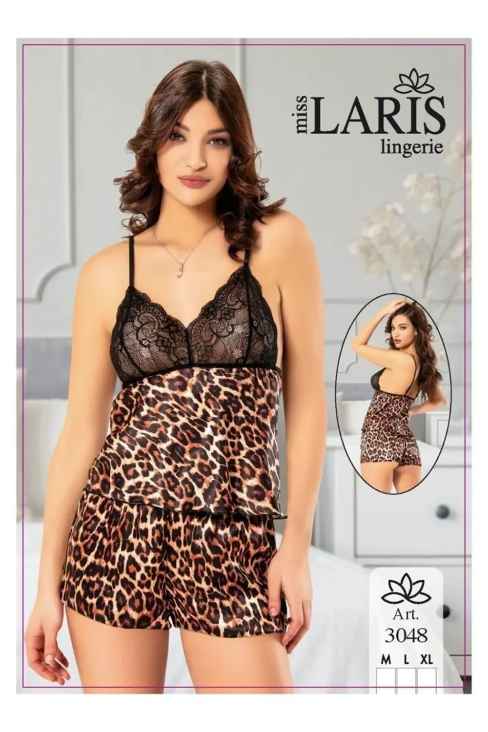 İP ASKILI SATEN ŞORT TAKIM