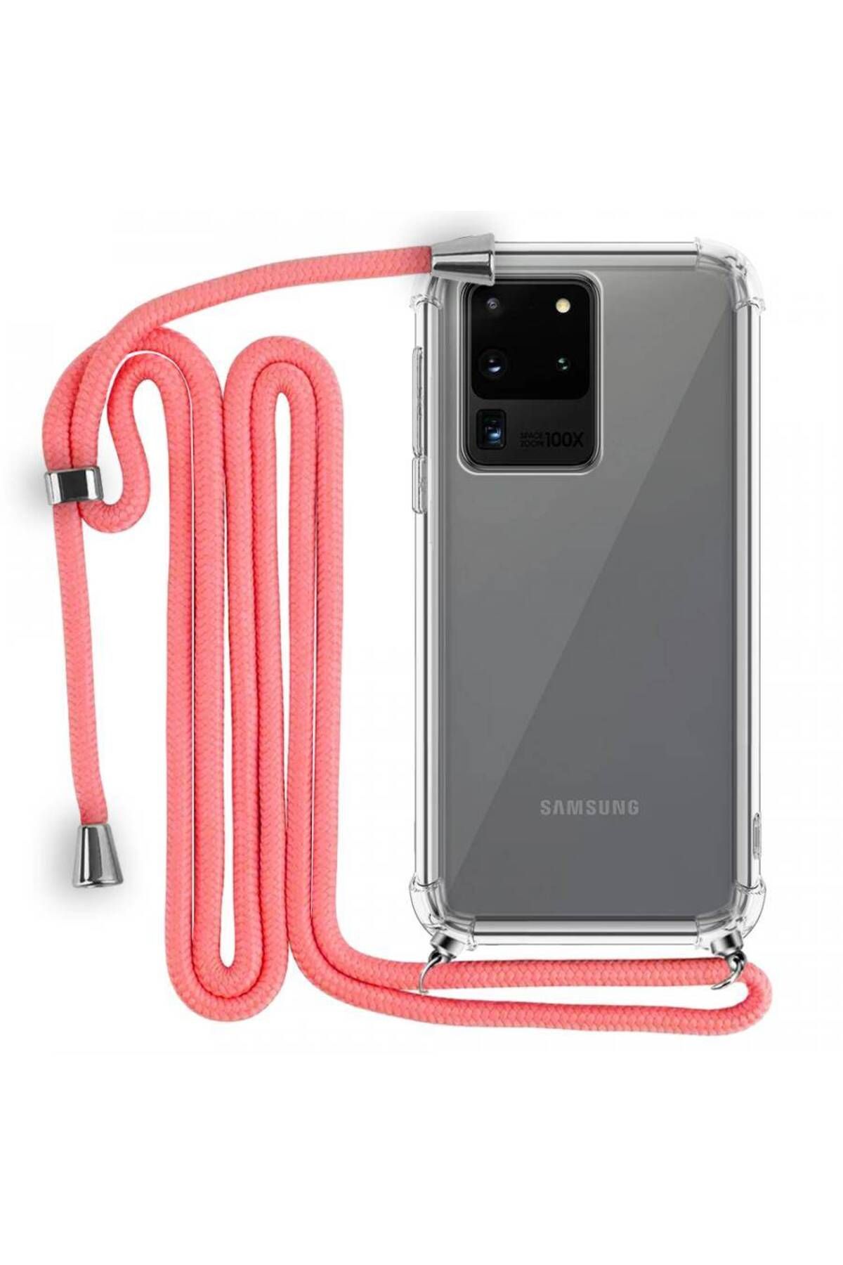 Piyasasepeti İp Askili Tank Şeffaf Kilif Samsung Galaxy S20 Ultra Piyasasepeti İp Askili Tank Şeffaf Kilif Samsung Galaxy S20 Ultra