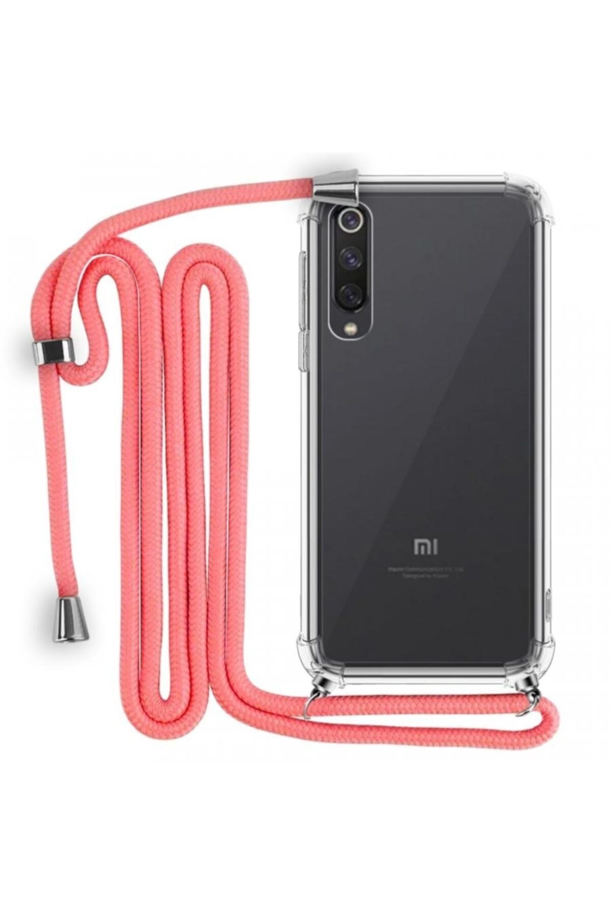 Piyasasepeti İp Askili Tank Şeffaf Kilif Xiaomi Mi 9 Se Uyumlu