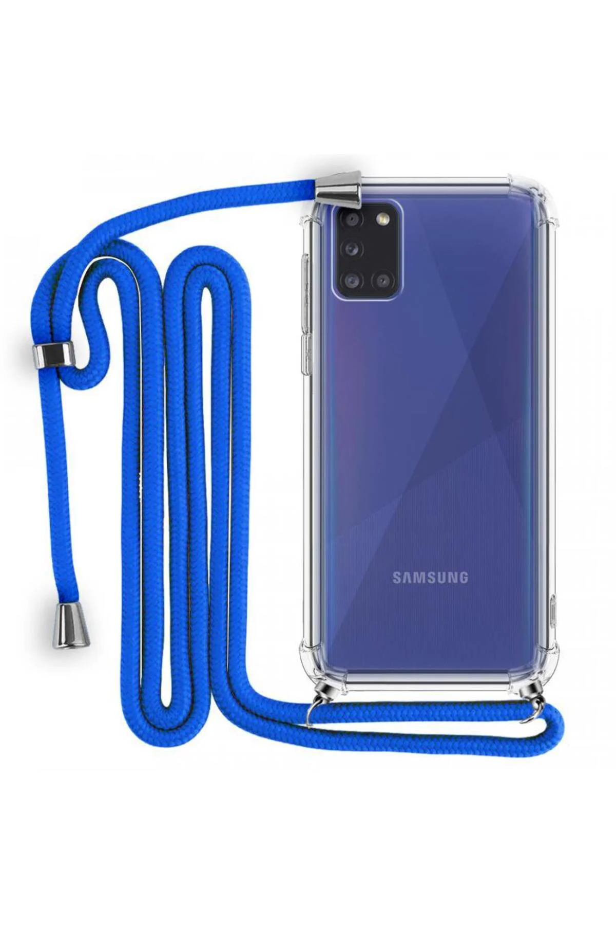 İp Askılı Tank Şeffaf Kılıf Samsung Galaxy A31