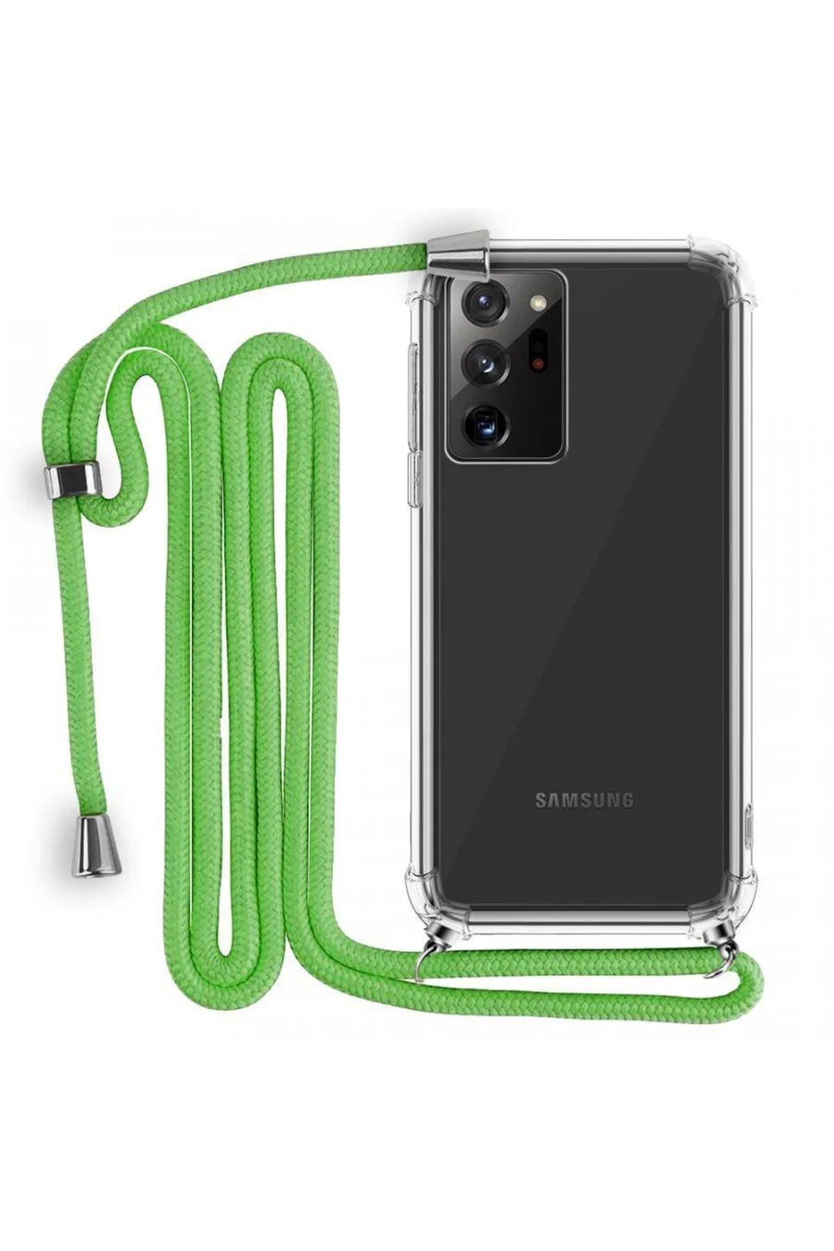 İp Askılı Tank Şeffaf Kılıf Samsung Galaxy Note 20 İp Askılı Tank Şeffaf Kılıf Samsung Galaxy Note 20