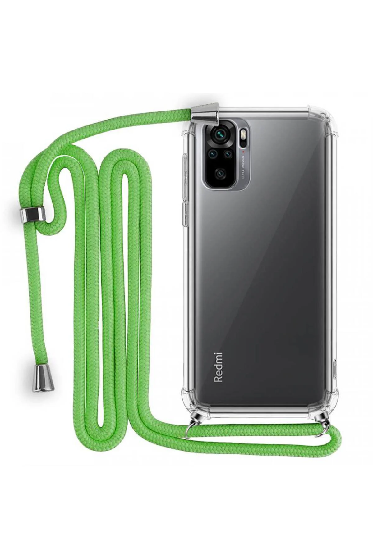 İp Askılı Tank Şeffaf Kılıf Xiaomi Redmi Note 10 İp Askılı Tank Şeffaf Kılıf Xiaomi Redmi Note 10