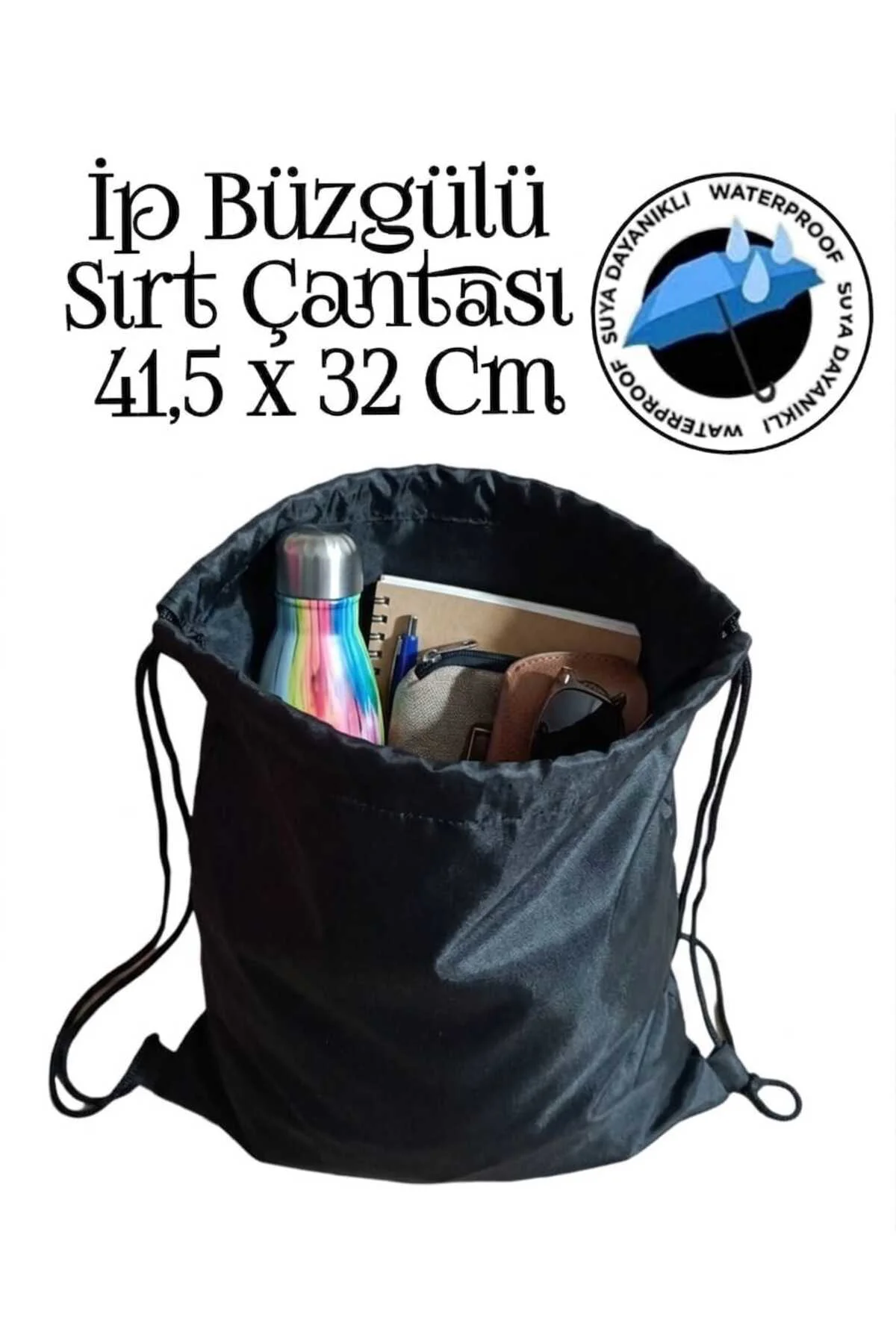 İP BÜZGÜLÜ SIRT ÇANTASI