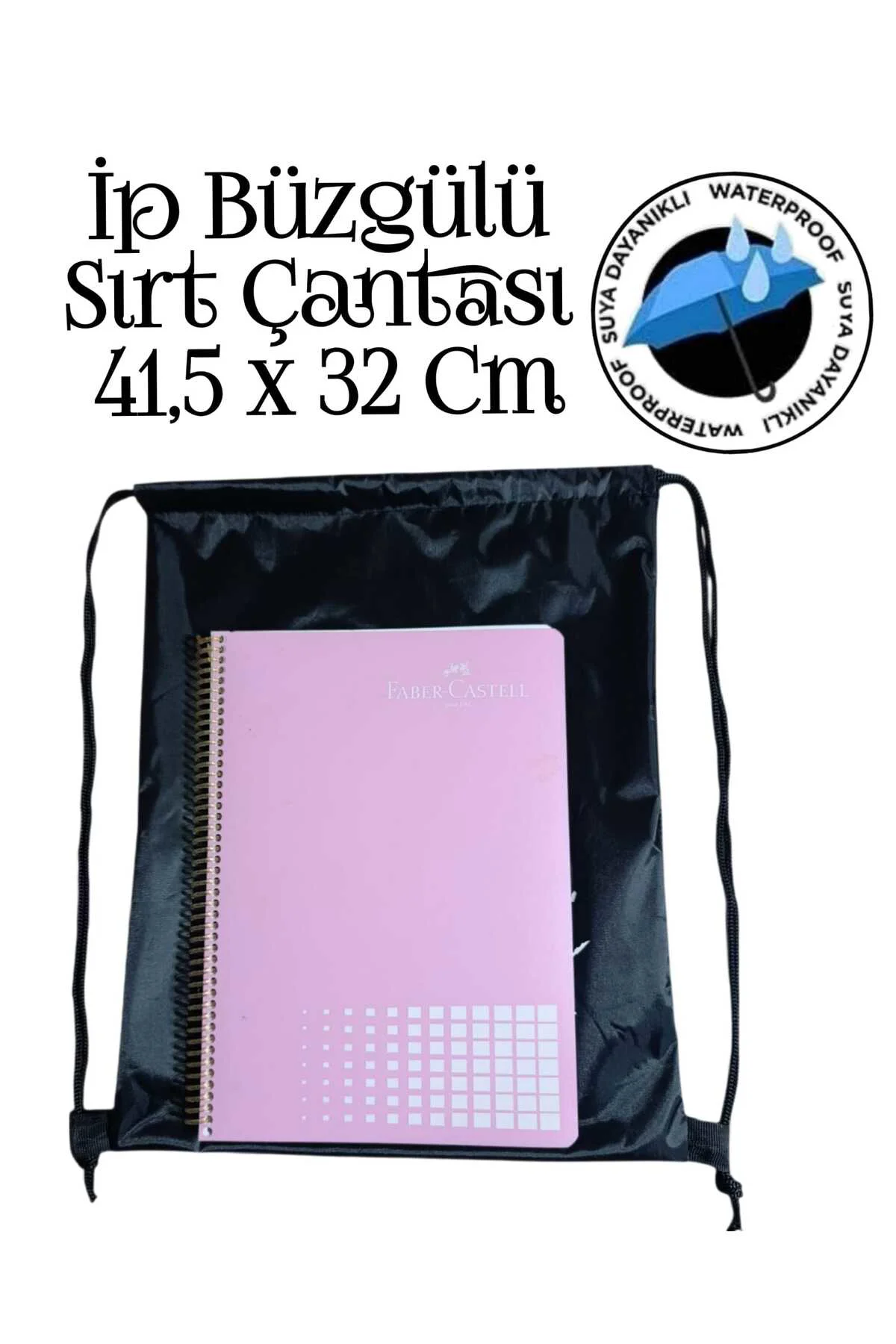 İP BÜZGÜLÜ SIRT ÇANTASI