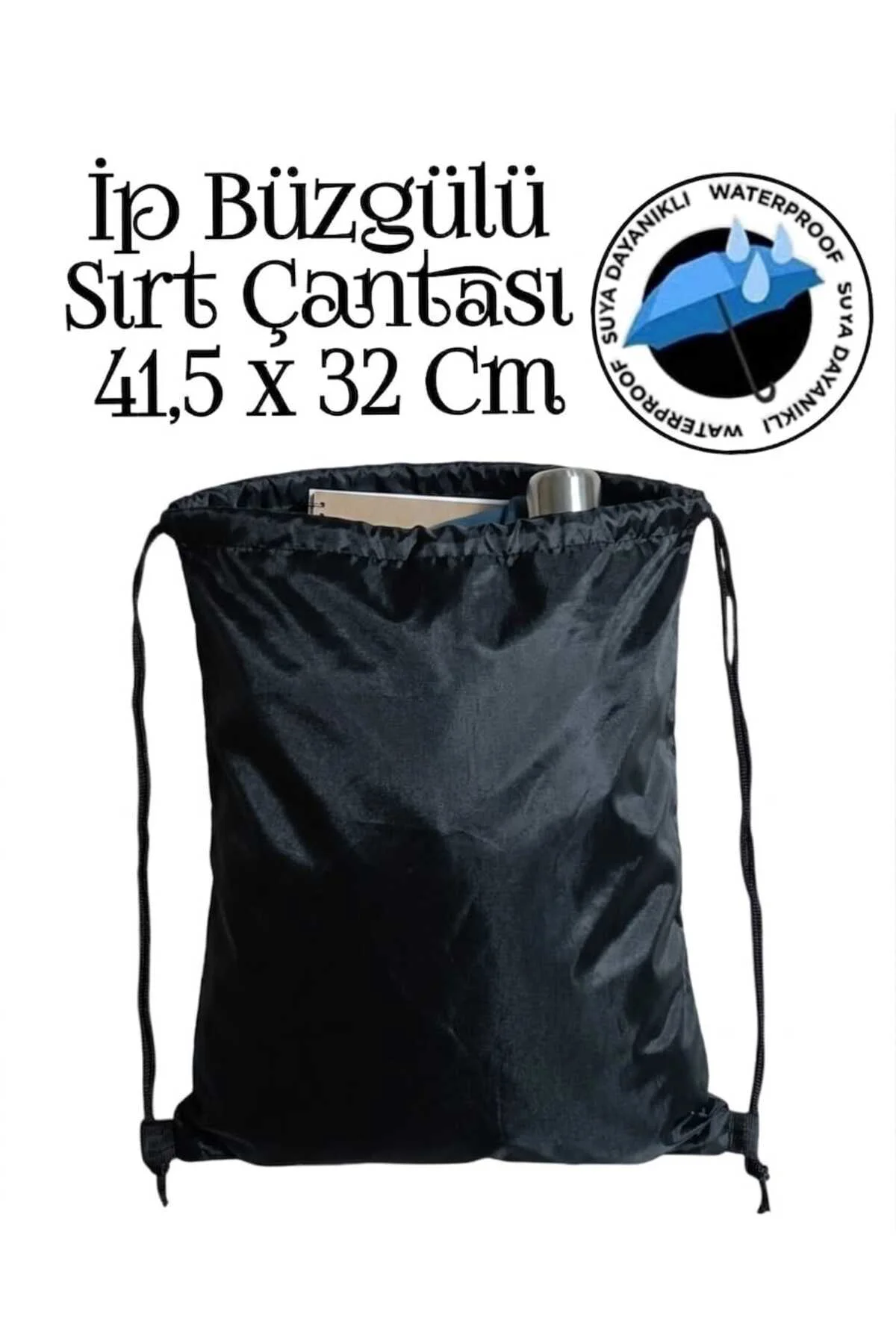İP BÜZGÜLÜ SIRT ÇANTASI