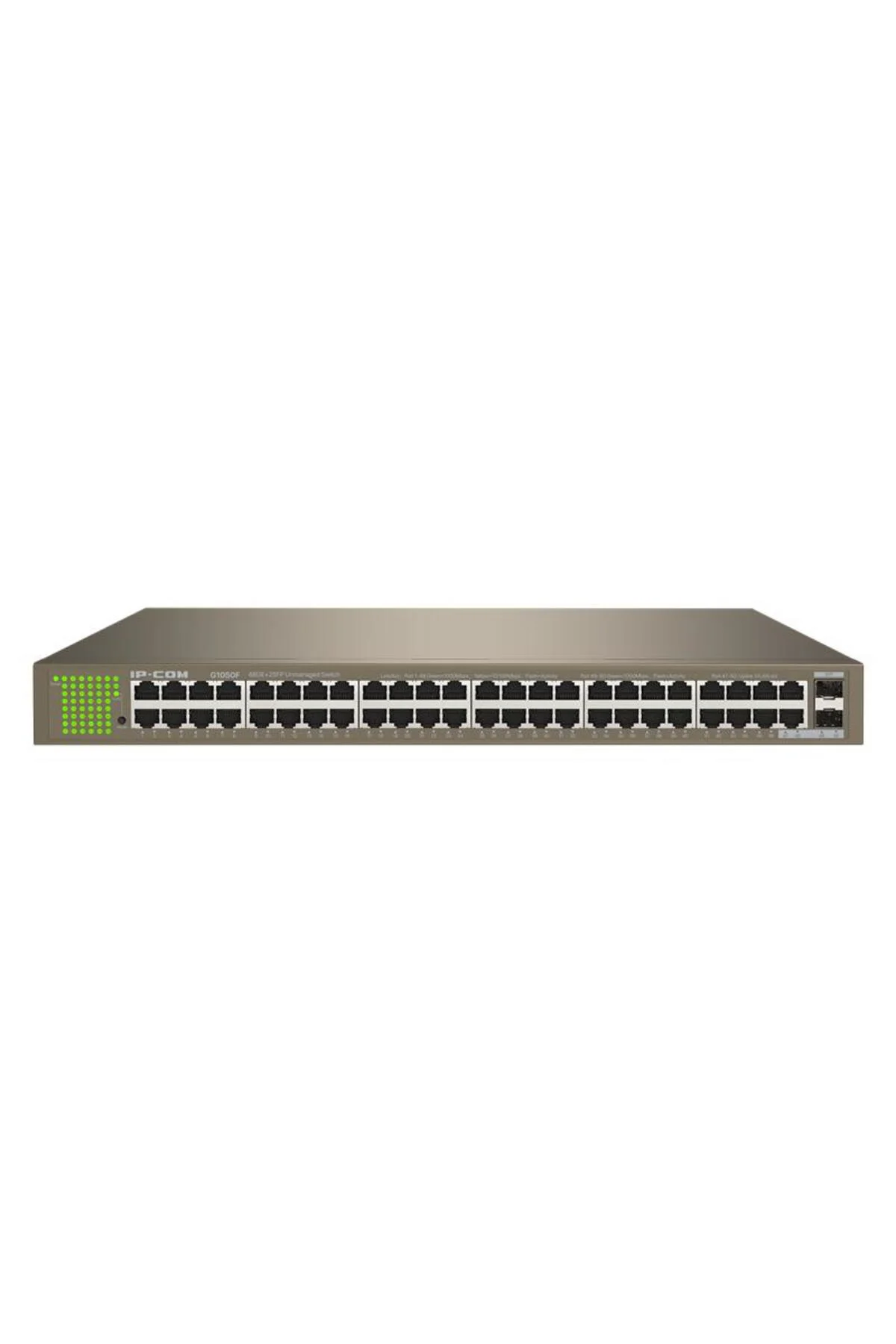 Ip-Com Ip-G1050F 48 Port Gigabit + 2X1Gb Sfp Port Rackmount Switc
