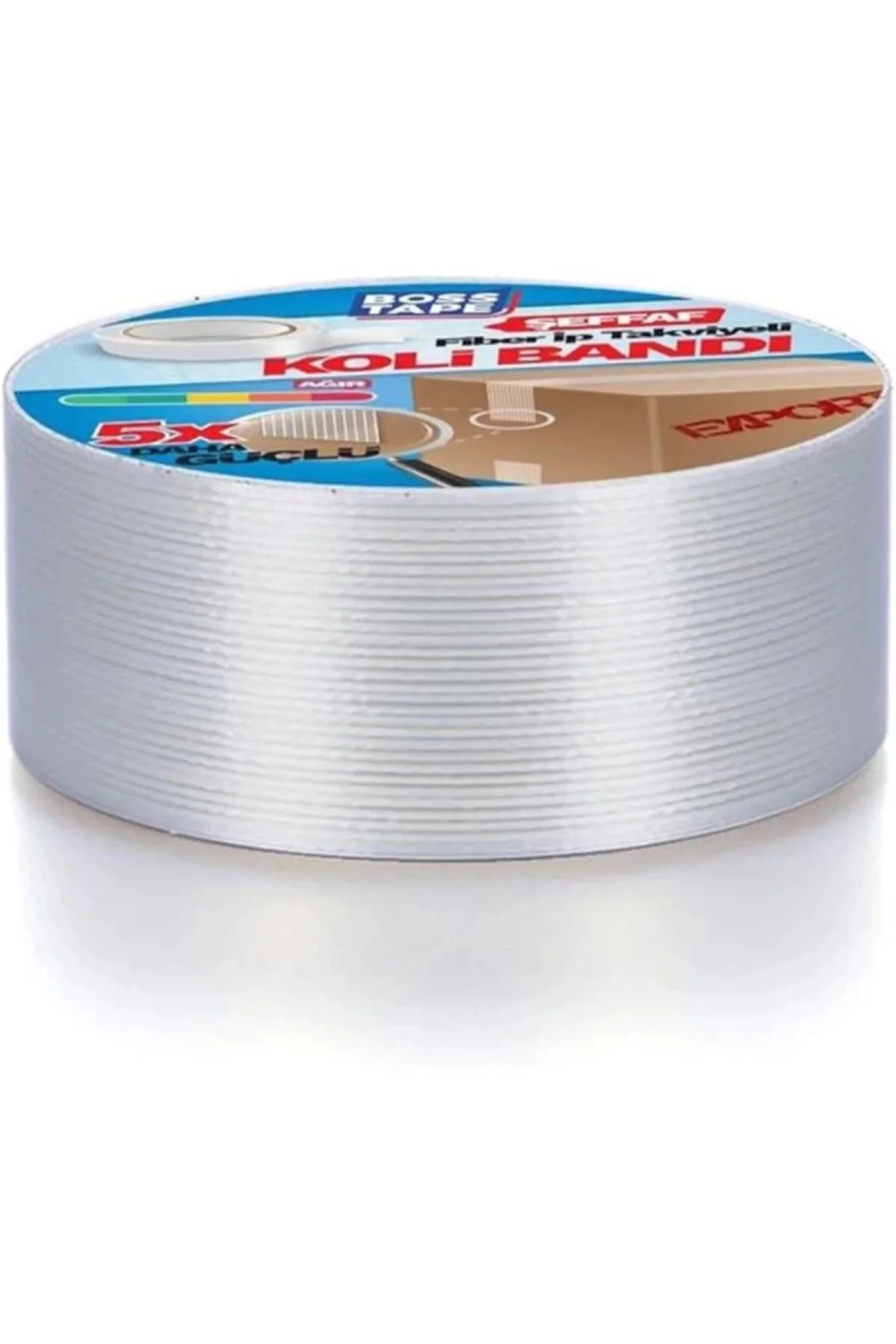 İp Takviyeli Çok Güçlü Koli Bandı En 45mm Boy 25mt