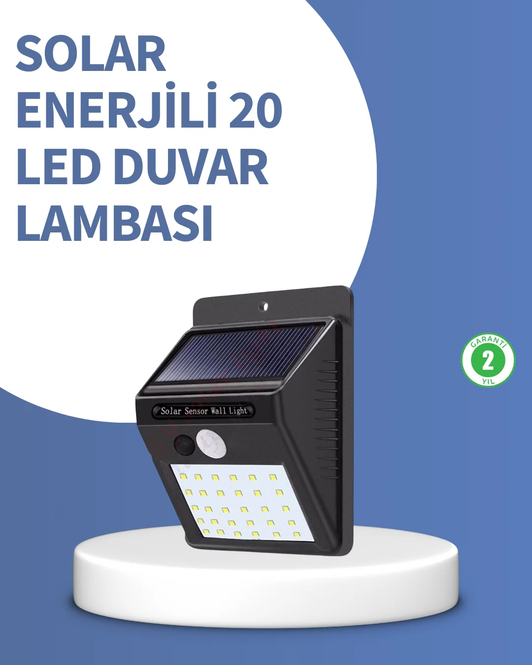 IP65 Dayanıklı Solar Enerjili Dış Cephe Aydınlatma Fiyatı, Yorumları ve Özellikleri