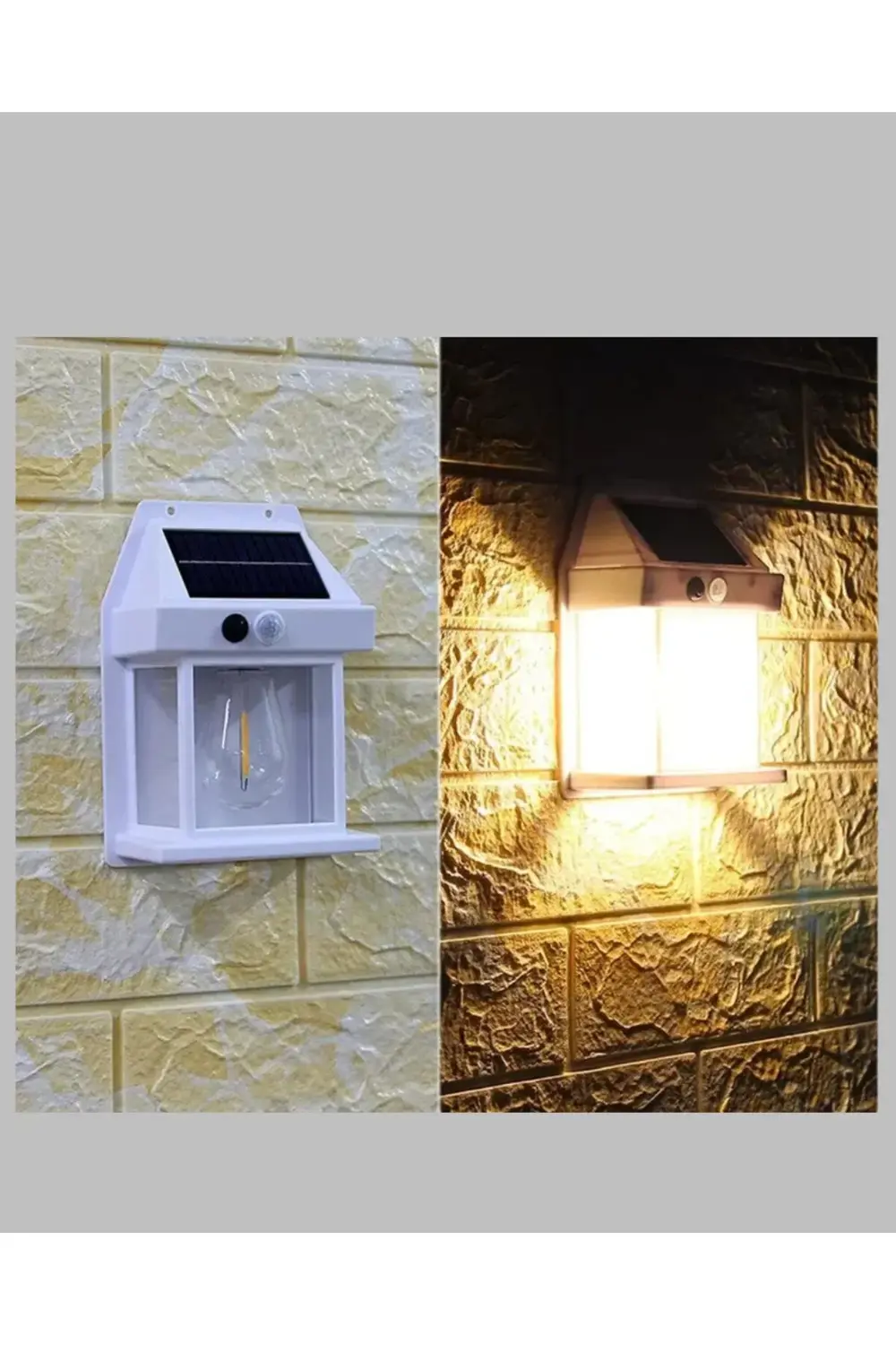 IP65 Su Geçirmez Güneş Paneli Dış Mekan Lamba