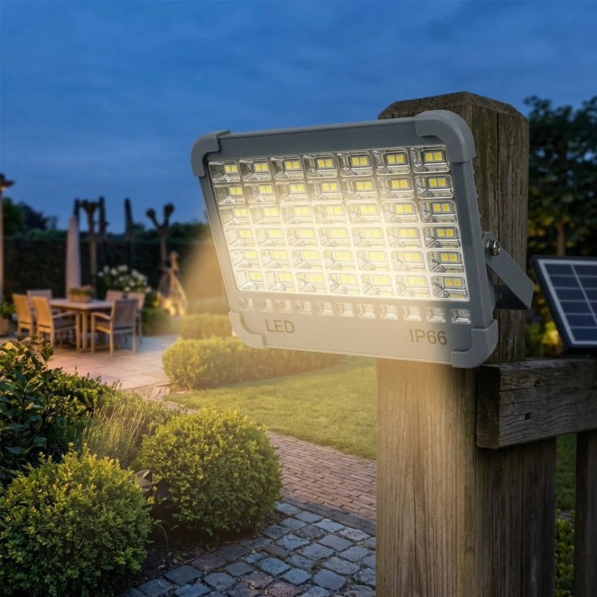 Ip66 Güneş Enerjili Led Işık Solar Projektör - Powerbank Çakarlı Kamp - Dış Mekan Ps-d002a Bx40 Fiyatı, Yorumları ve Özellikleri