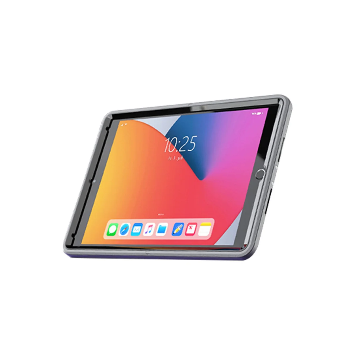 iPad 10.2 (7.nesil) Gri Hand Strap Tablet Kılıfı