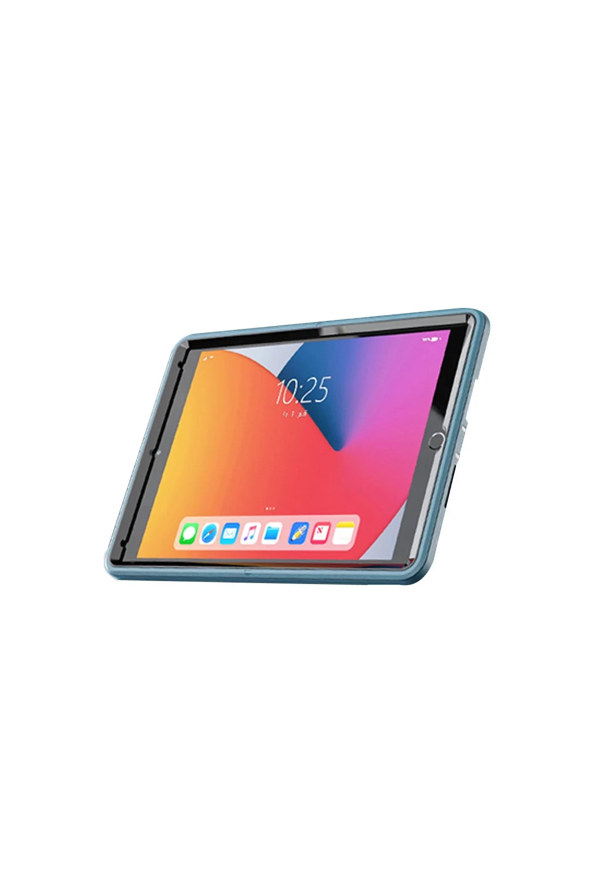 İpad 10.2 (7.nesil) Kılıf Hand Strap Tablet Kılıfı - Turkuaz