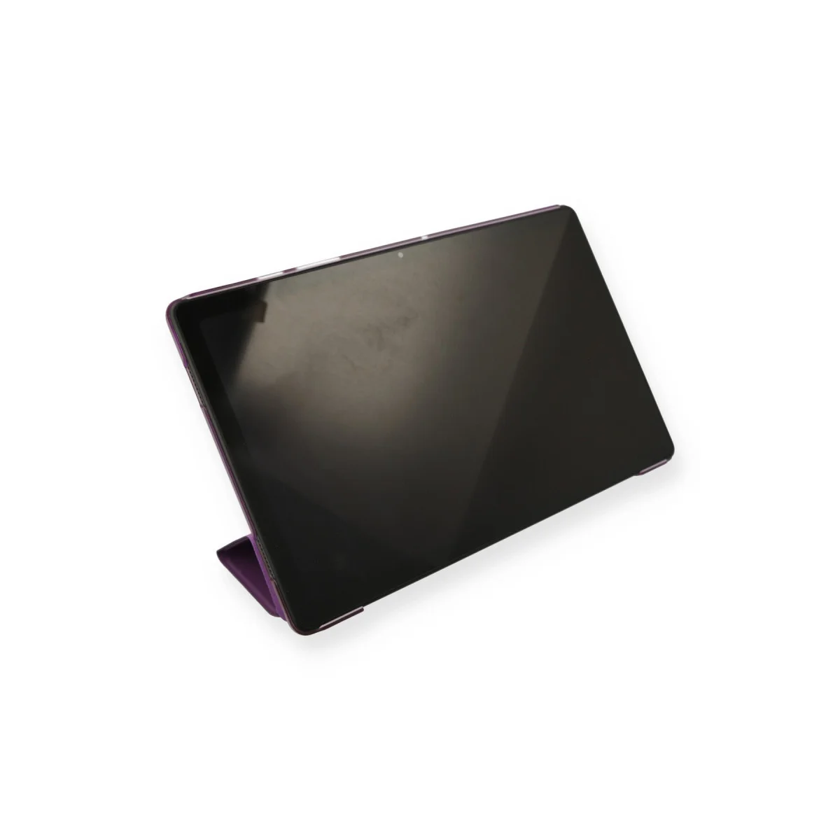 iPad 10.2 (7.nesil) Mor Tablet Smart Kılıf - Standlı Koruma ve Otomatik Uyku Modu