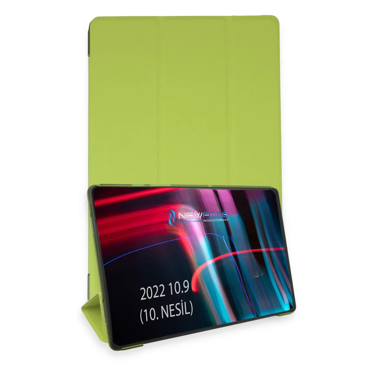 iPad 2022 10.9 (10. Nesil) Kılıf - Açık Yeşil Smart Kılıf ve Stand Özelliği