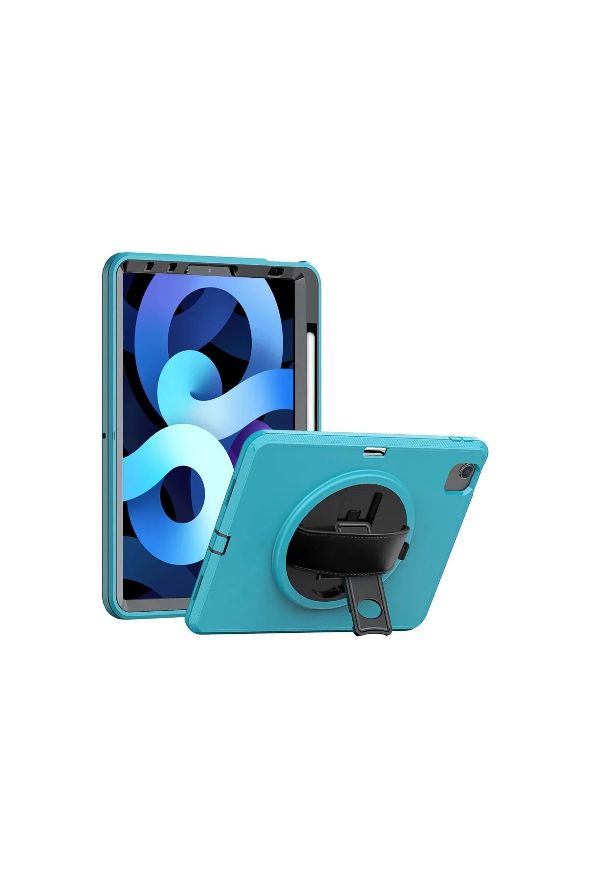 İpad 2022 10.9 (10.nesil) Kılıf Hand Strap Tablet Kılıfı - Turkua