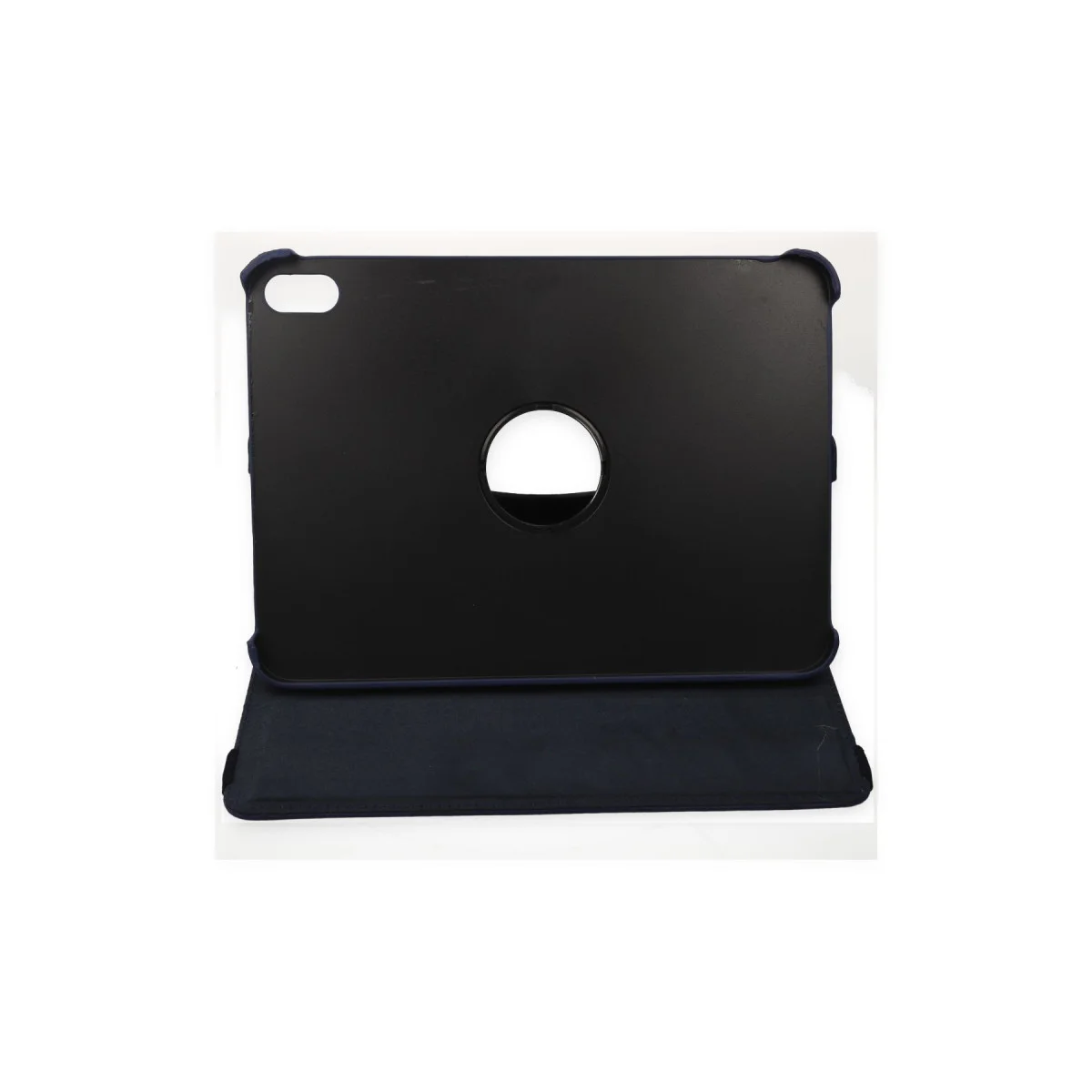 iPad 2022 10.9 360 Döner Deri Kılıf - Stand ve Koruma - Lacivert
