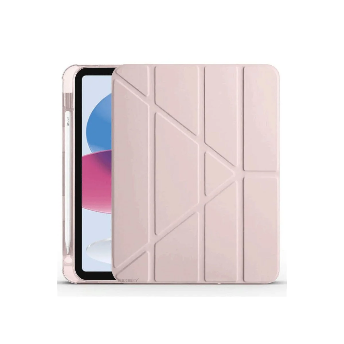 iPad 2022 10.9 ile Uyumlu Kılıf Kalemlikli Mars Tablet Kılıfı - Rose Gold Fiyatı, Yorumları ve Özellikleri