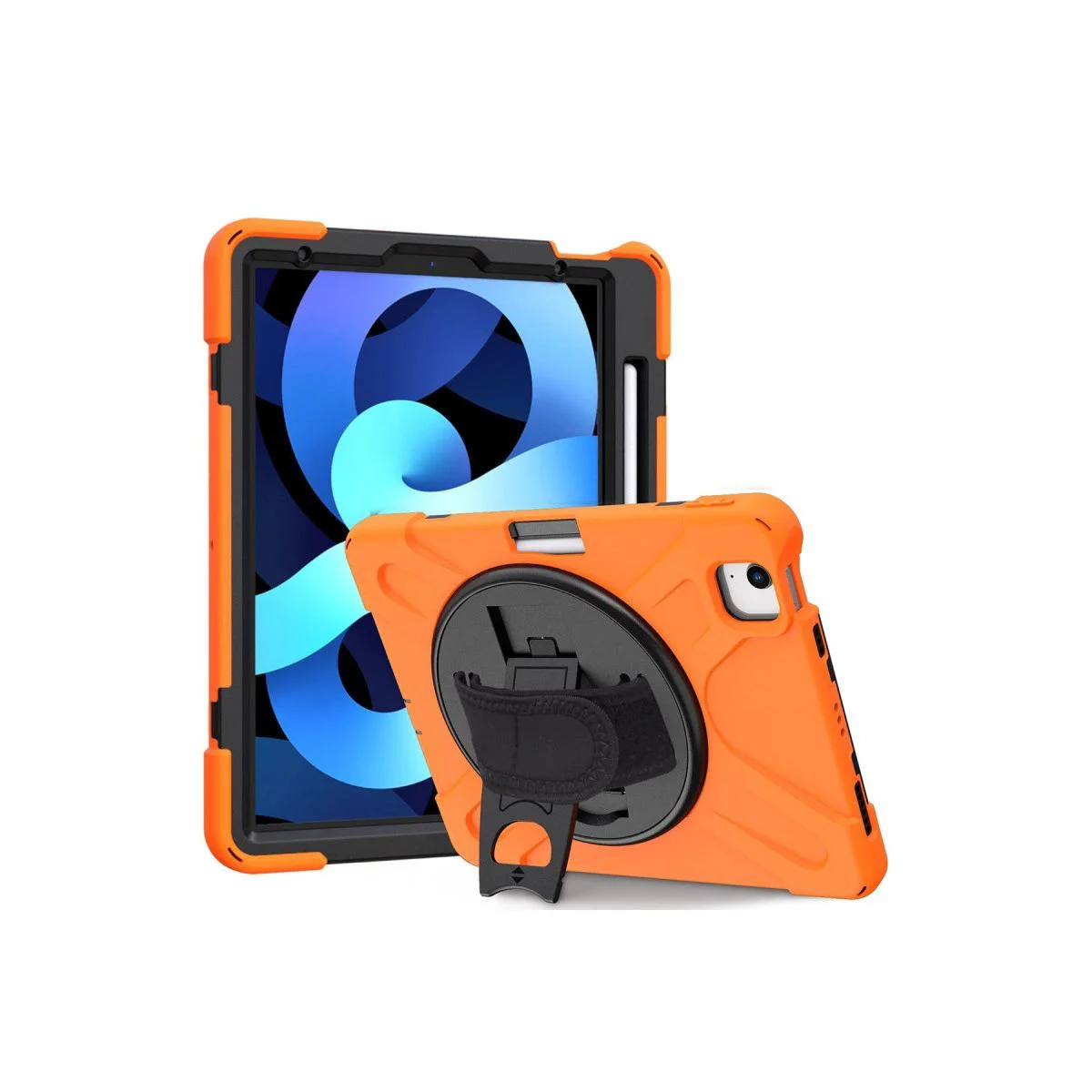 iPad 2022 10.9 ile Uyumlu Amazing Tablet Kılıf - Turuncu 360 Derece Dönen Stand Fiyatı, Yorumları ve Özellikleri