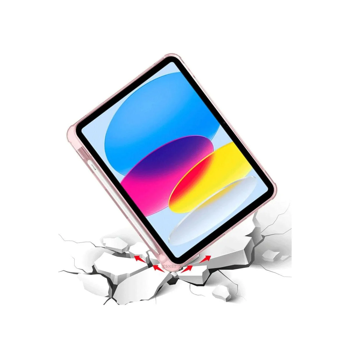 iPad 2022 10.9 ile Uyumlu Kılıf Kalemlikli Mars Tablet Kılıfı - Rose Gold Fiyatı, Yorumları ve Özellikleri