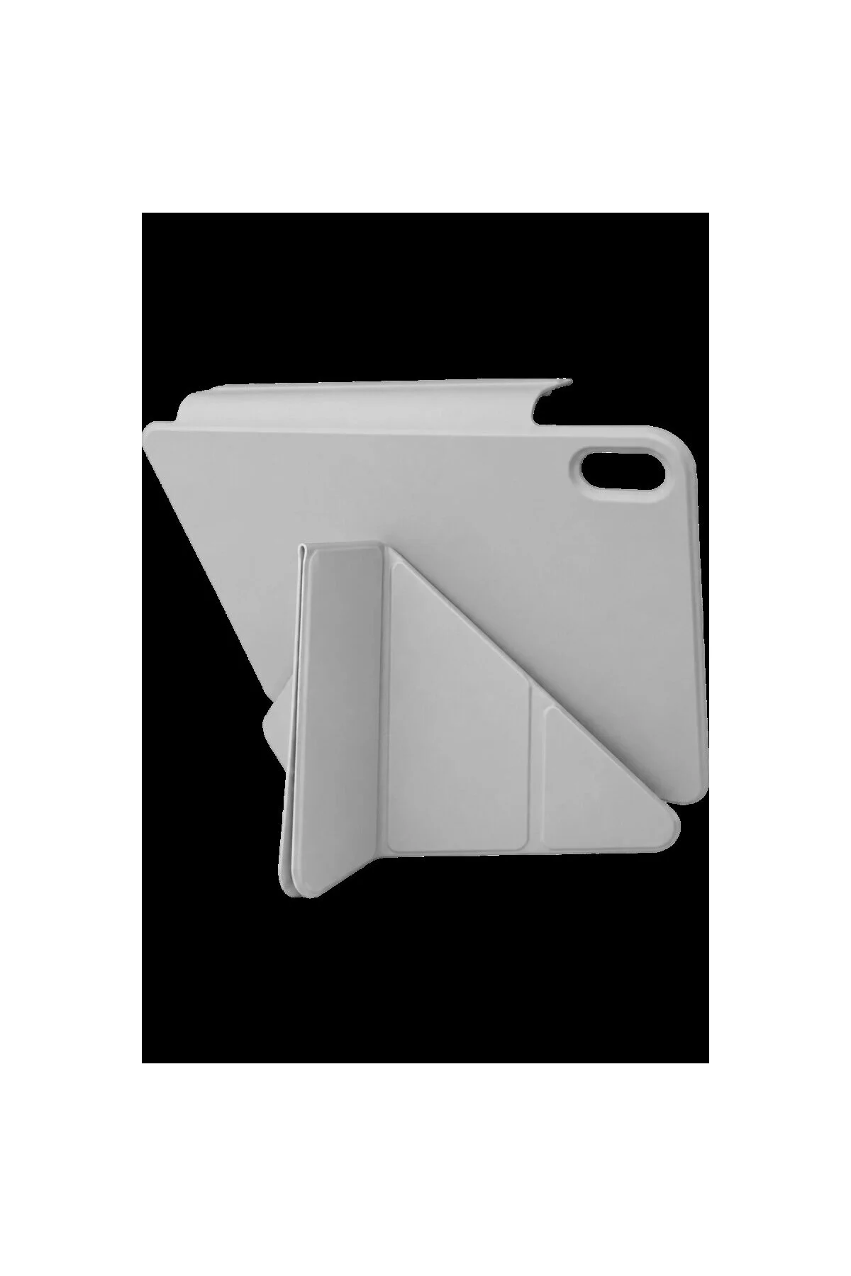 İpad 2025 10.9 10.nesil (a16) Edz Manyetik Standlı Tablet Kılıfı - Gri