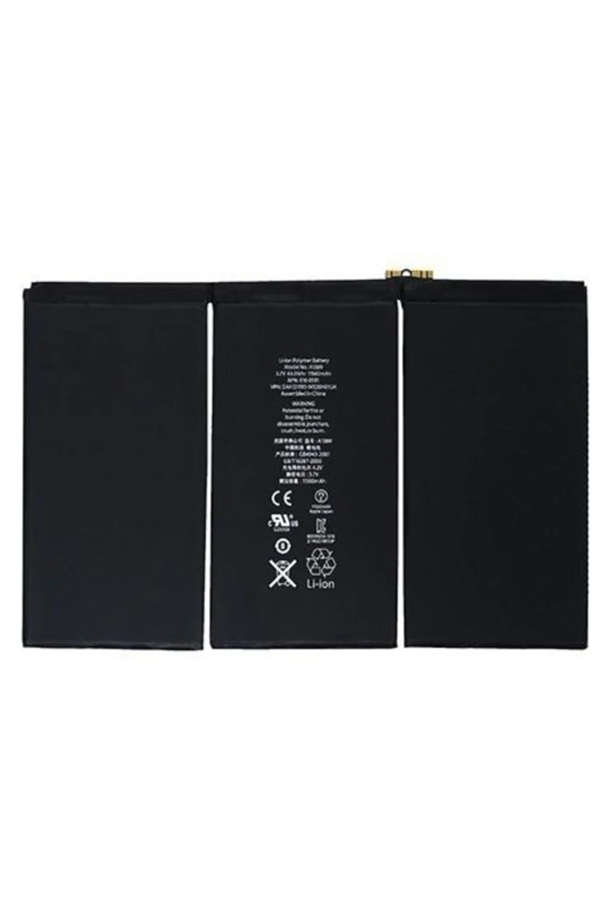 iPad 3 Pil Batarya 1389, uyumlu 6160592